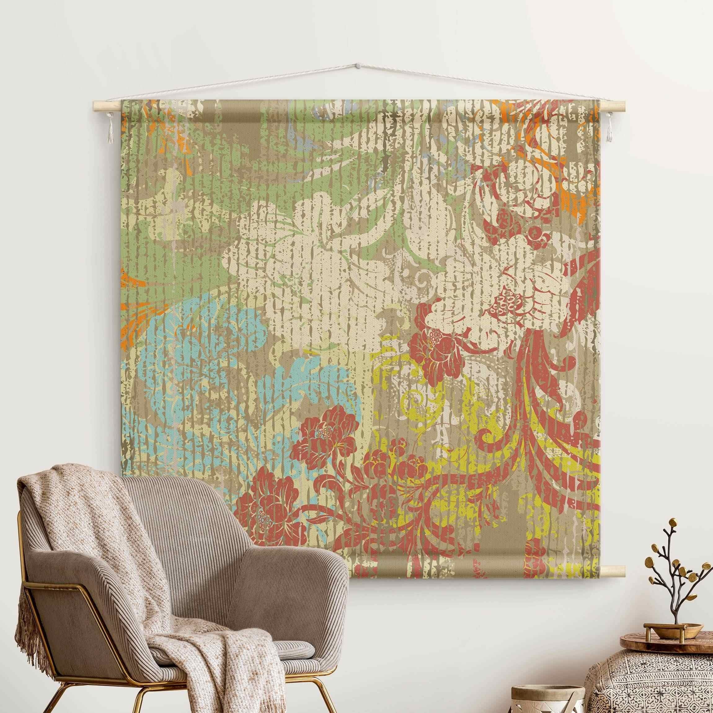 Bilderdepot24 Wandteppich modern Muster Shabby Vintage günstig online kaufen