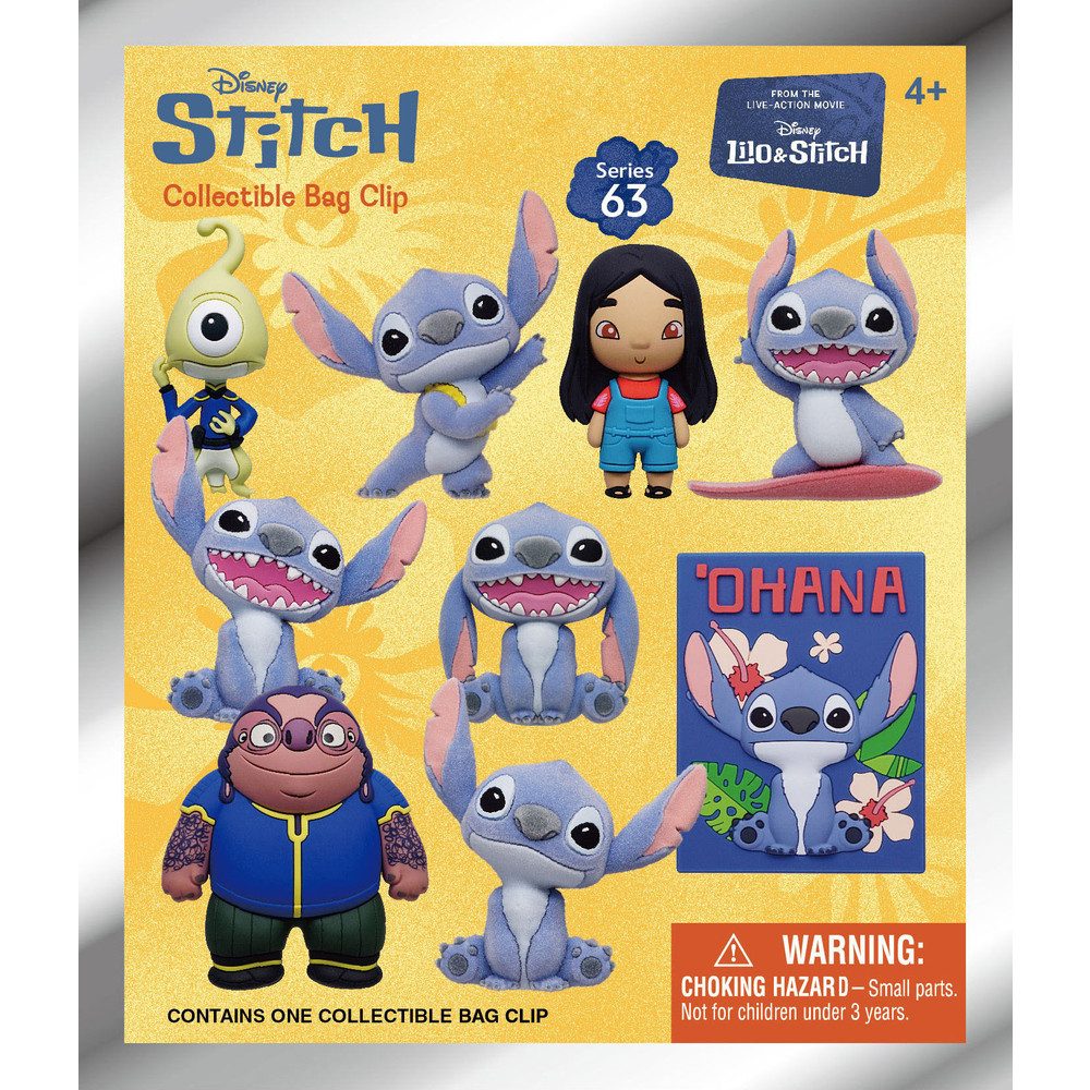 heo Spielfigur Lilo & Stitch - 3D Taschenclip - 1 Stück