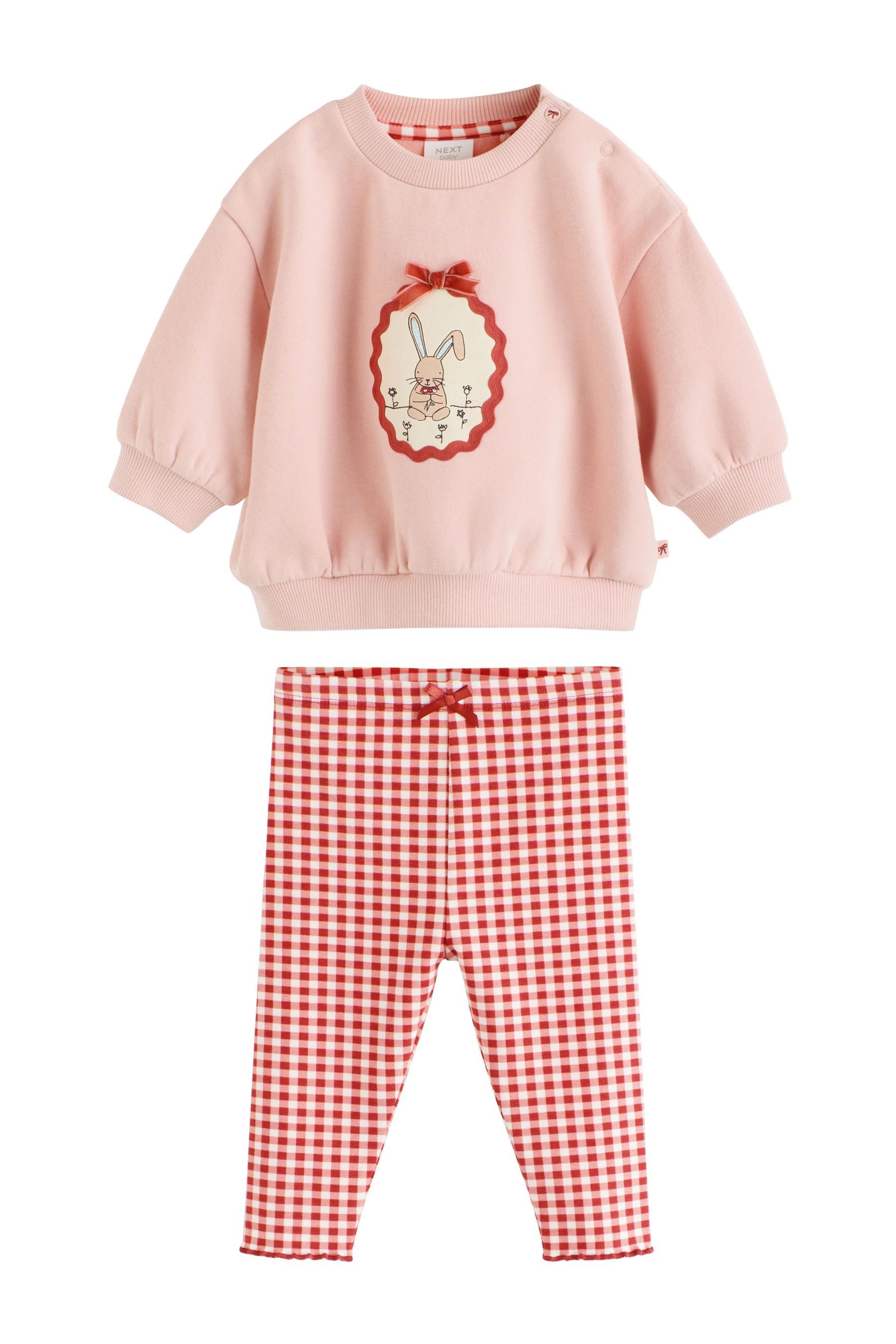 Next Top & Leggings 2-teiliges Baby-Set mit Sweatshirt und Leggings (2-tlg)