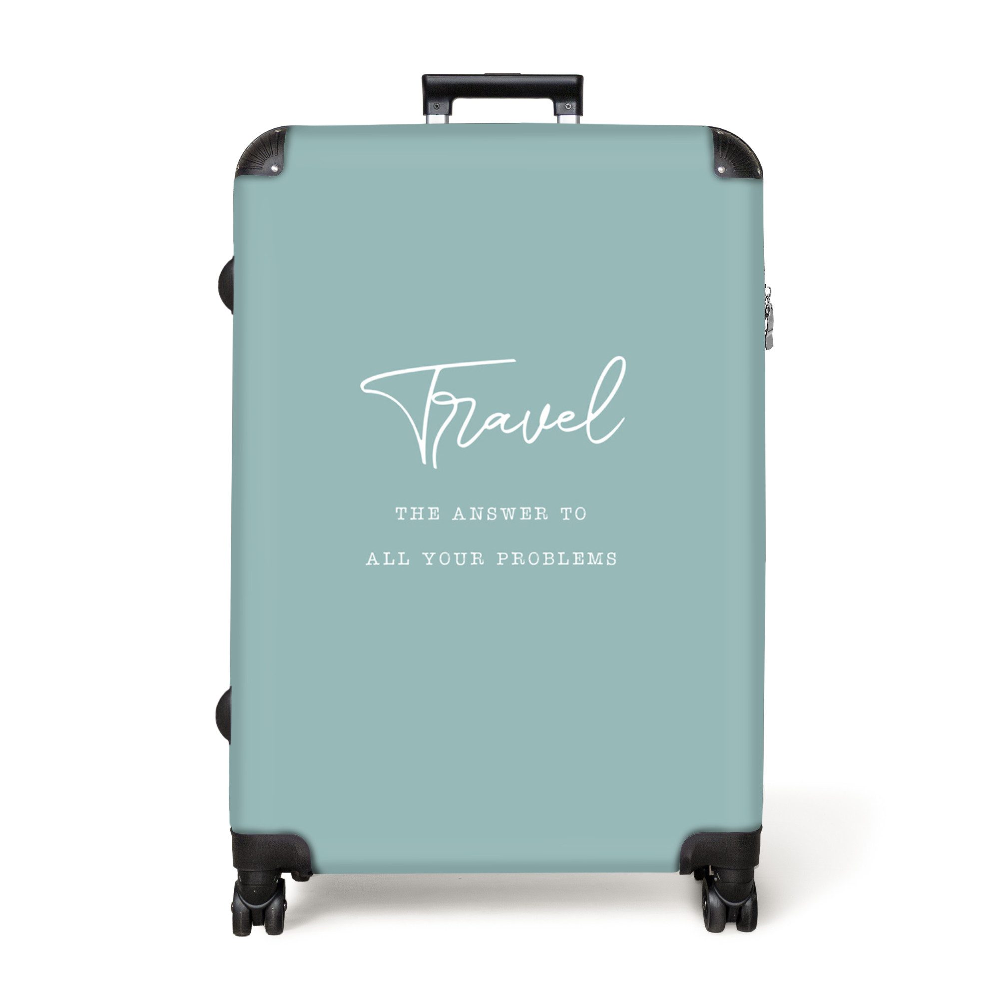 NoBoringSuitcases.com© Hartschalen-Trolley Zitate - Reisen - günstig online kaufen