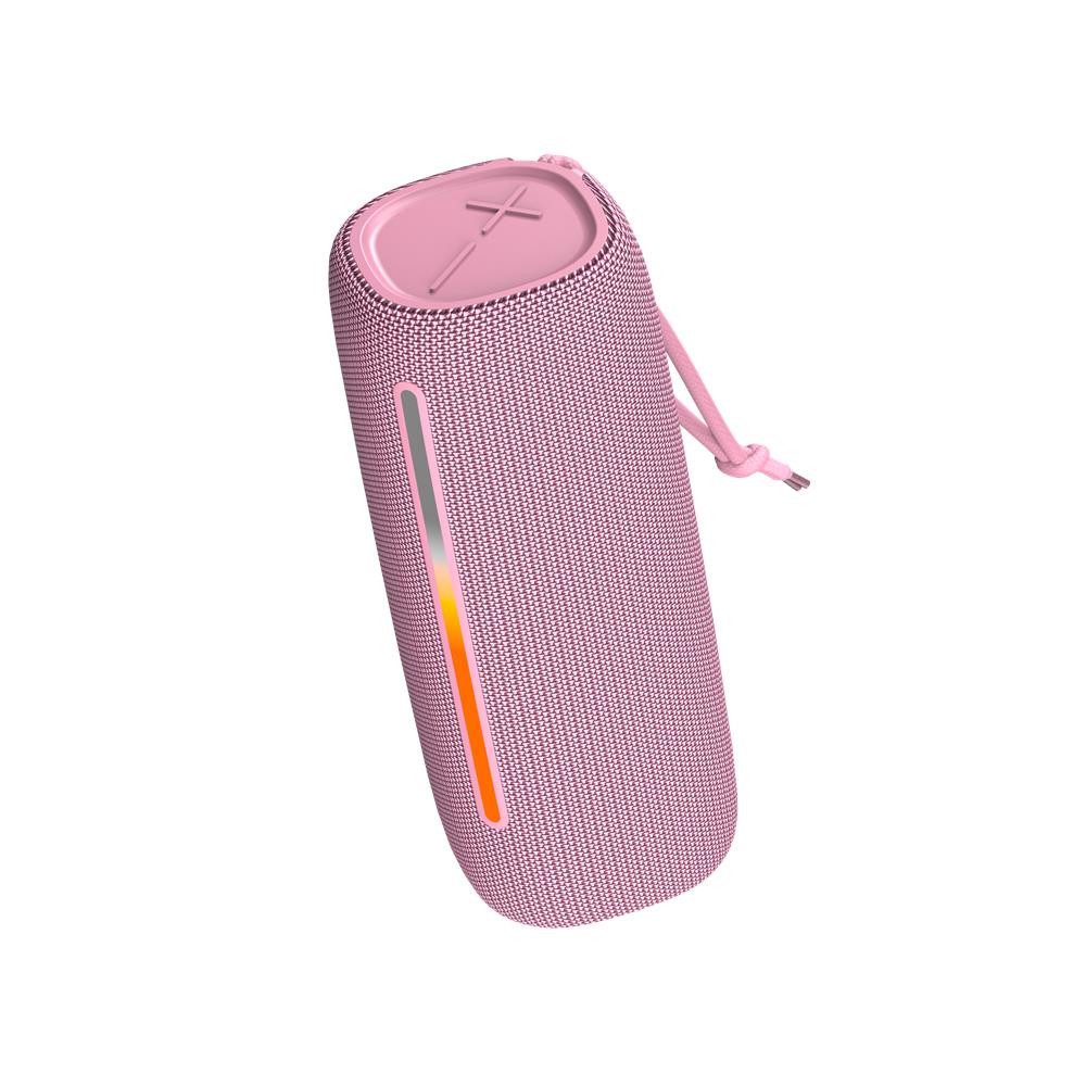 Forever Bluetooth-Lautsprecher LED rosa Bluetooth-Lautsprecher