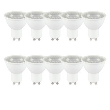 V-TAC LED-Leuchtmittel 10er Sparset 5 Watt LED GU10 Leuchtmittel Lampe mit 38° Abstrahlwinkel, Neutralweiß, 5 Watt, 380 Lumen, Neutralweiß 4000K, GU10, Abstrahlwinkel 38°