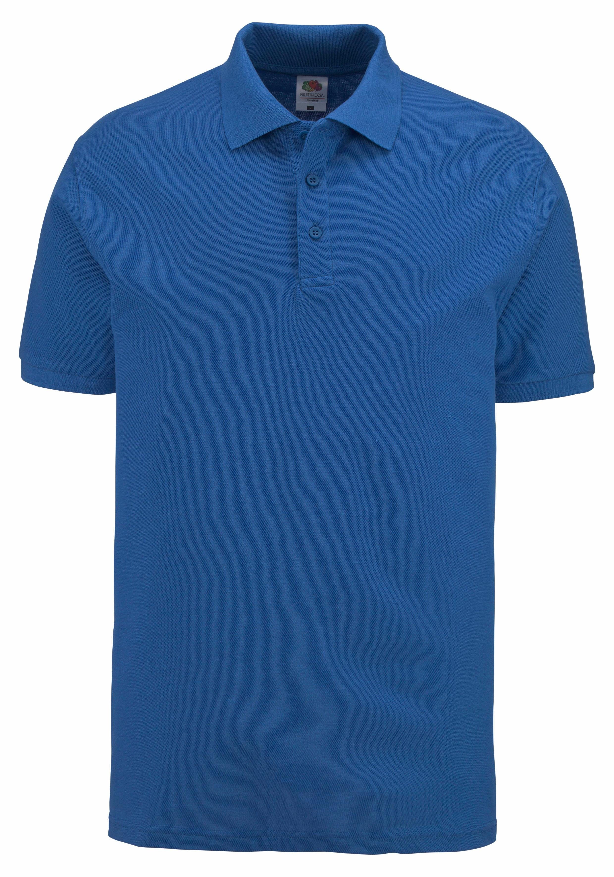 Fruit of the Loom Poloshirt Piqué, unifarben – Bild 5 von 5