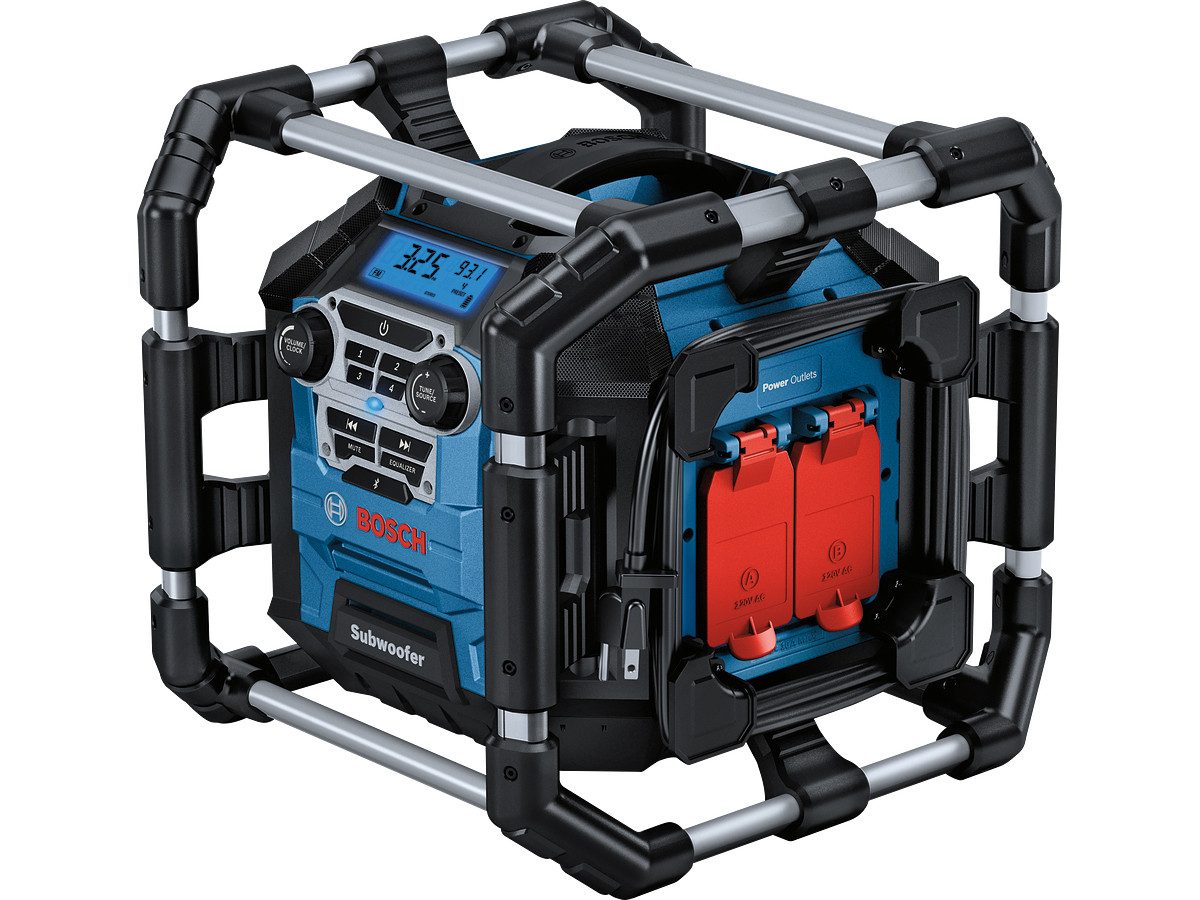 Bosch Professional GPB 18 V-5 C Baustellenradio (FM-Tuner, 20 W)