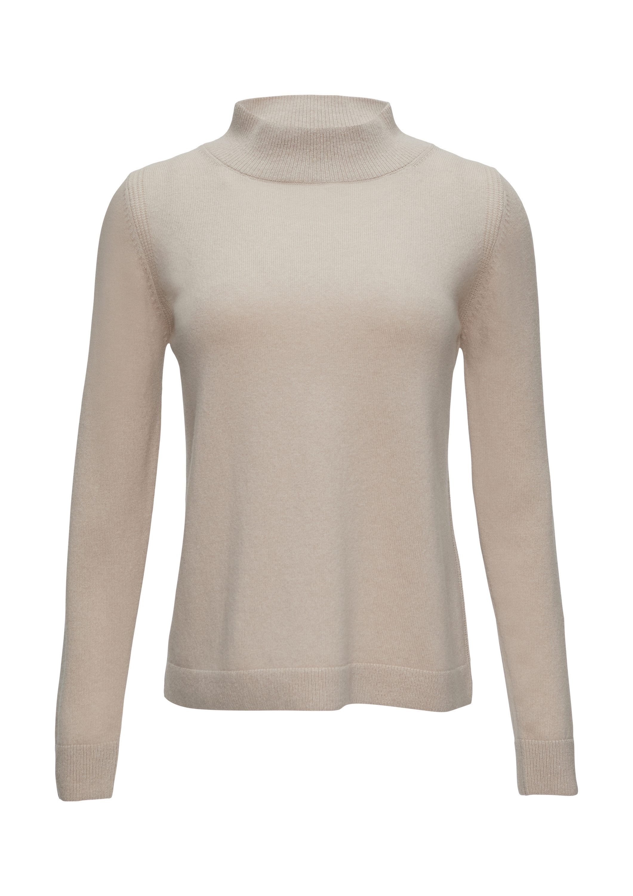 s.Oliver Longpullover Strickpullover Strickpullover aus Kaschmirmix günstig online kaufen