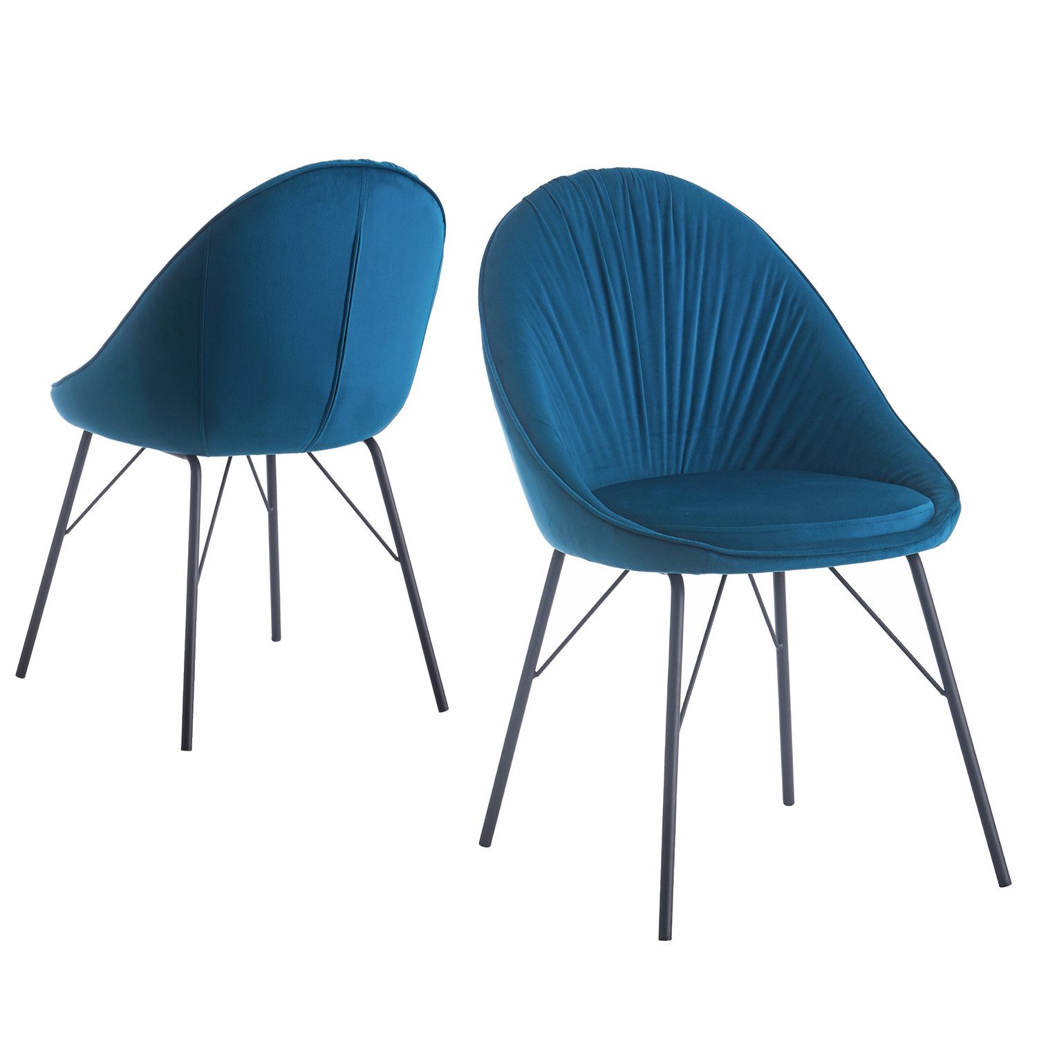 B&D home 4-Fußstuhl MILA (2er Set, günstig online kaufen