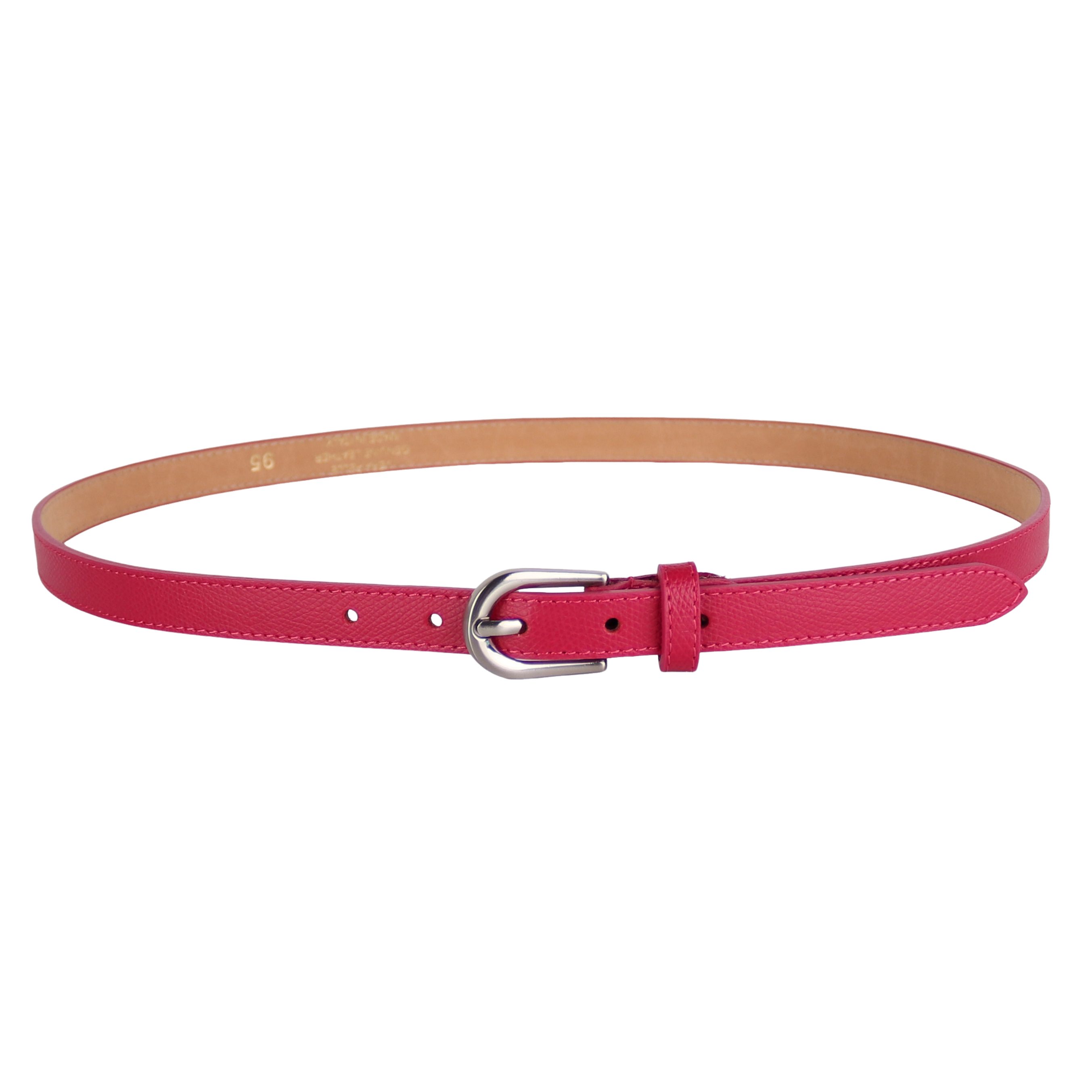 MIRROSI Ledergürtel Damen Gürtel Echtleder, Made in Italy, 18mm breit (Passt fast zu jeder Hosenschlaufe) aus Echtem Leder