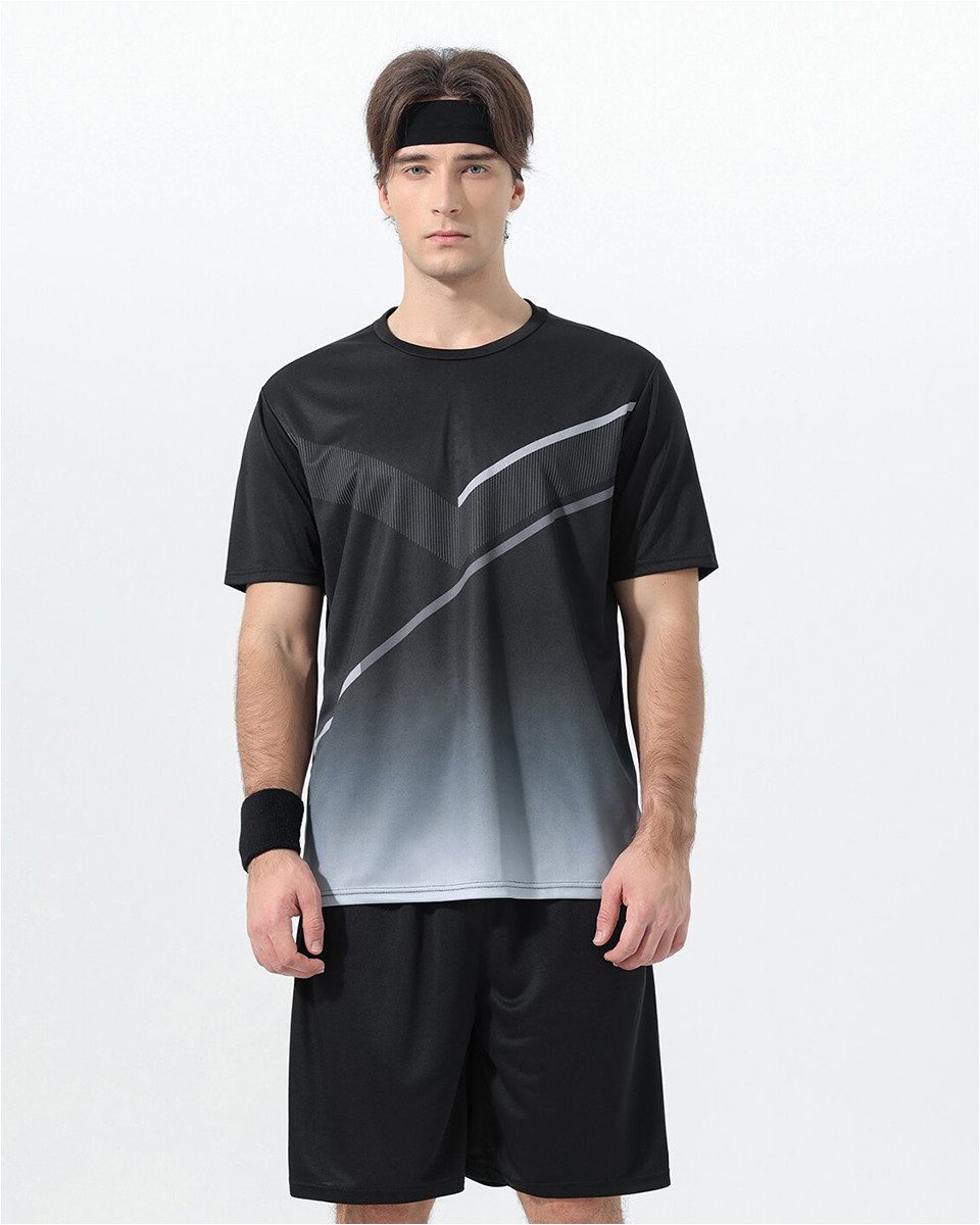 YOUTHUP Sportanzug, Herren Trainingsanzug mit Farbblockung Sportlicher Stil