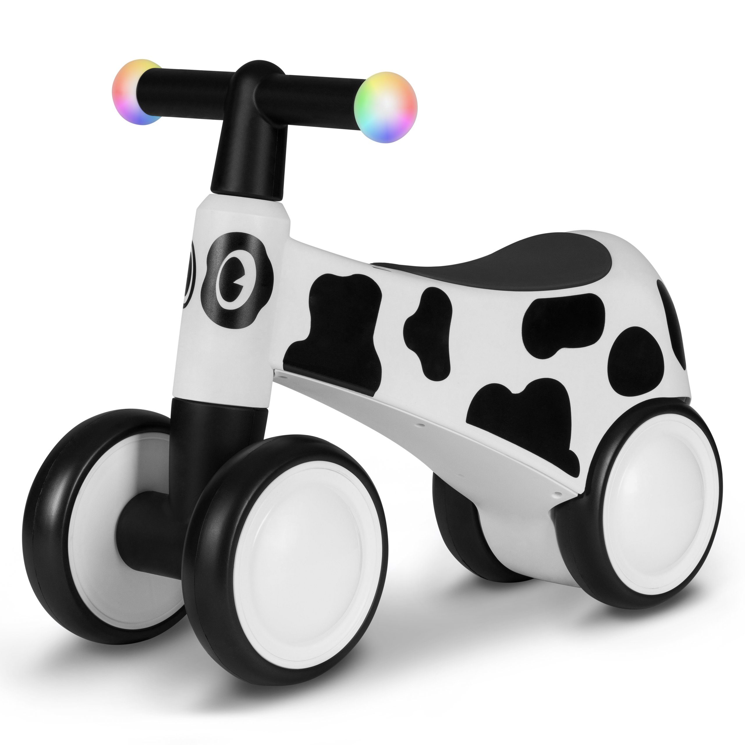 lionelo Laufrad SAMMY Raddurchmesser: 15 cm Spurbreite vorne: 18,5 cm Radstand hinten: 15 cm Zoll, leuchtende Lenkergriffe, ergonomisches Design, zum Erlernen des Fahren