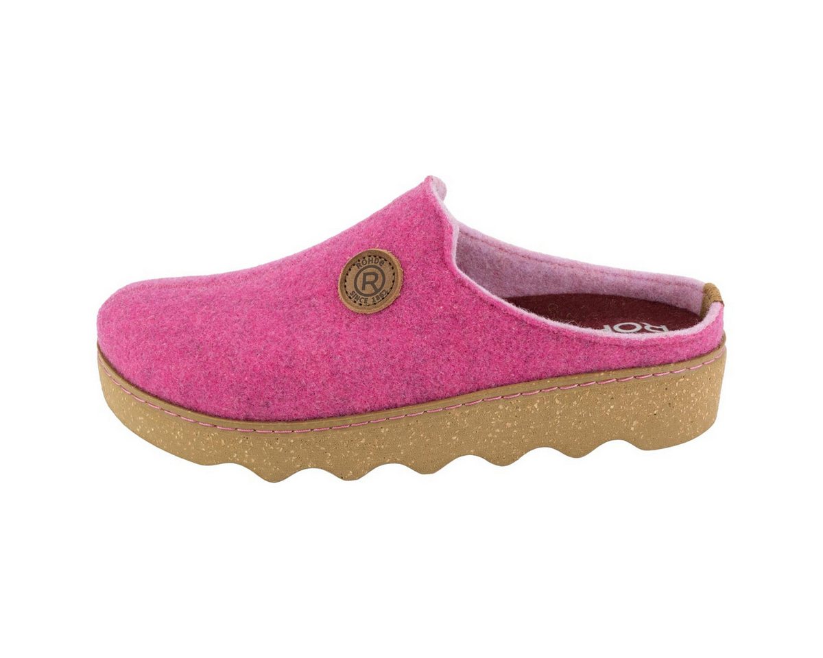 Rohde Foggia-D Clog Clogs - Hochwertiges Filzmaterial für maximalen Komfort