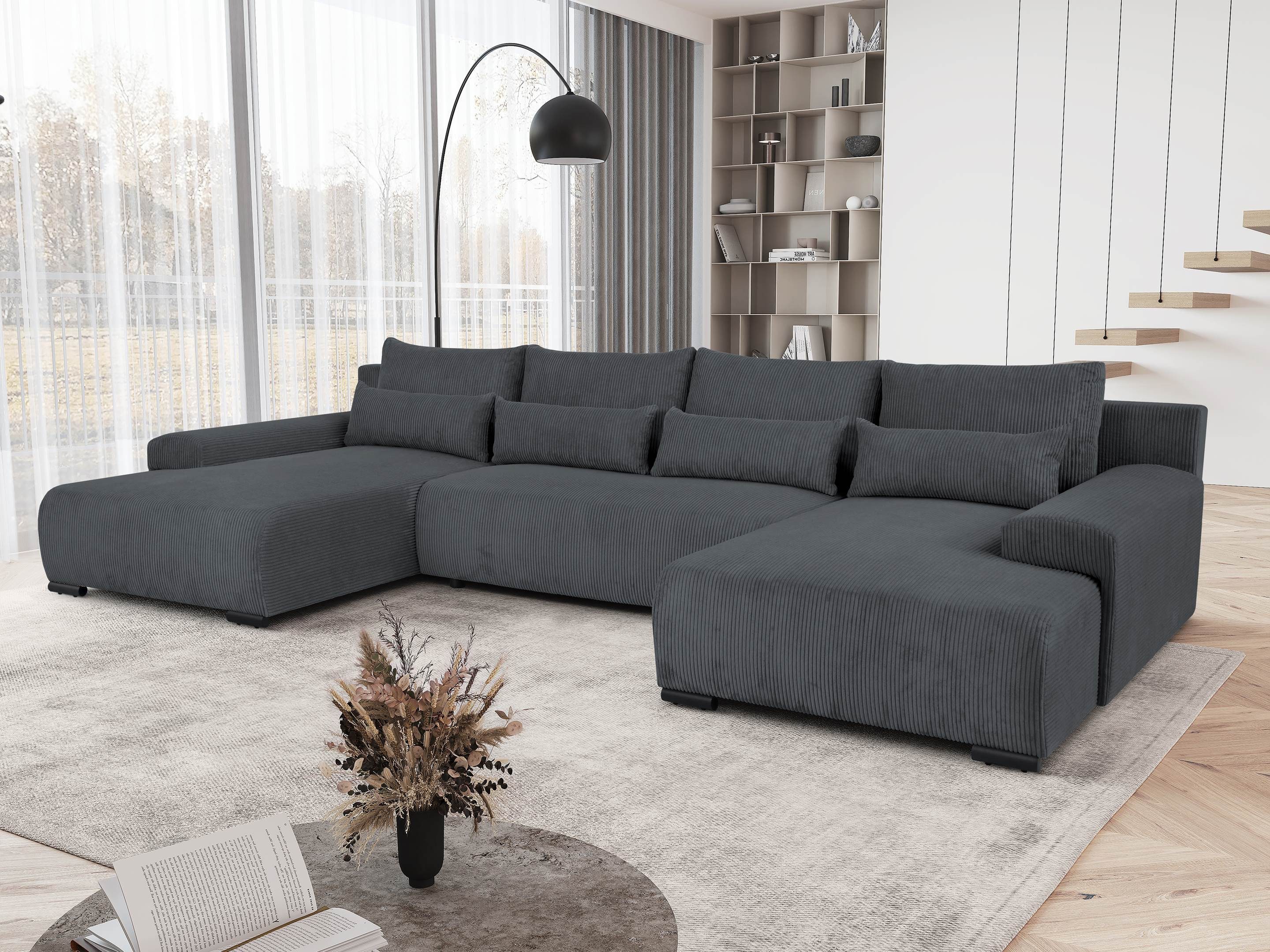 Beautysofa Ecksofa BENNY U, mit Schlaffunktion, günstig online kaufen