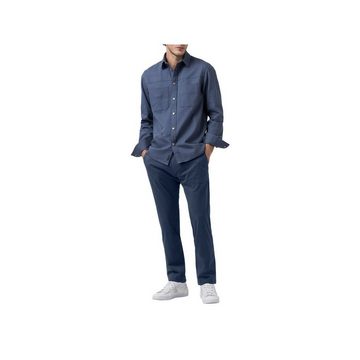 Pierre Cardin Langarmhemd blau (1-tlg)