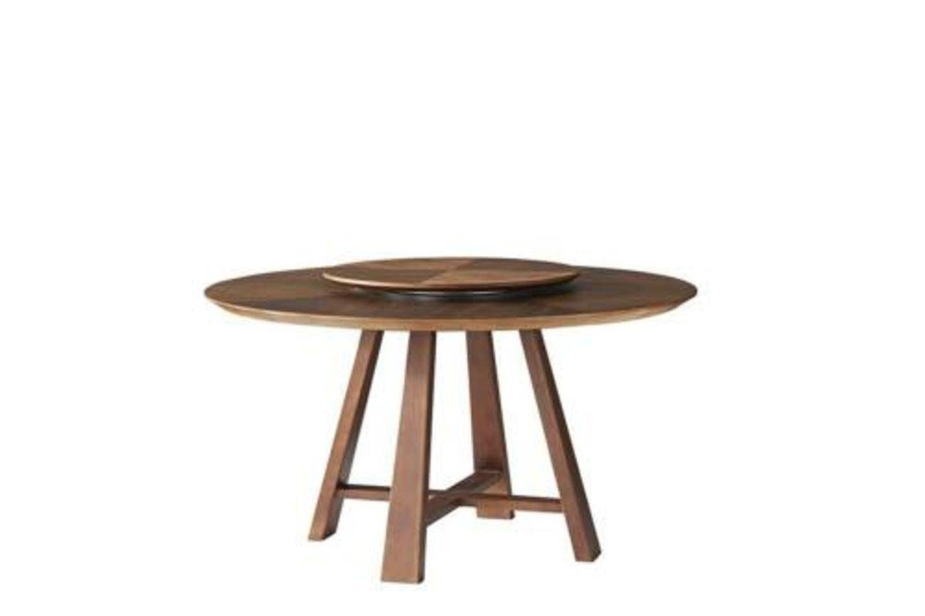 JVmoebel Esstisch, Hochwertiger Luxus Designer Holz Ess Tische Rund Tisch | Esstische