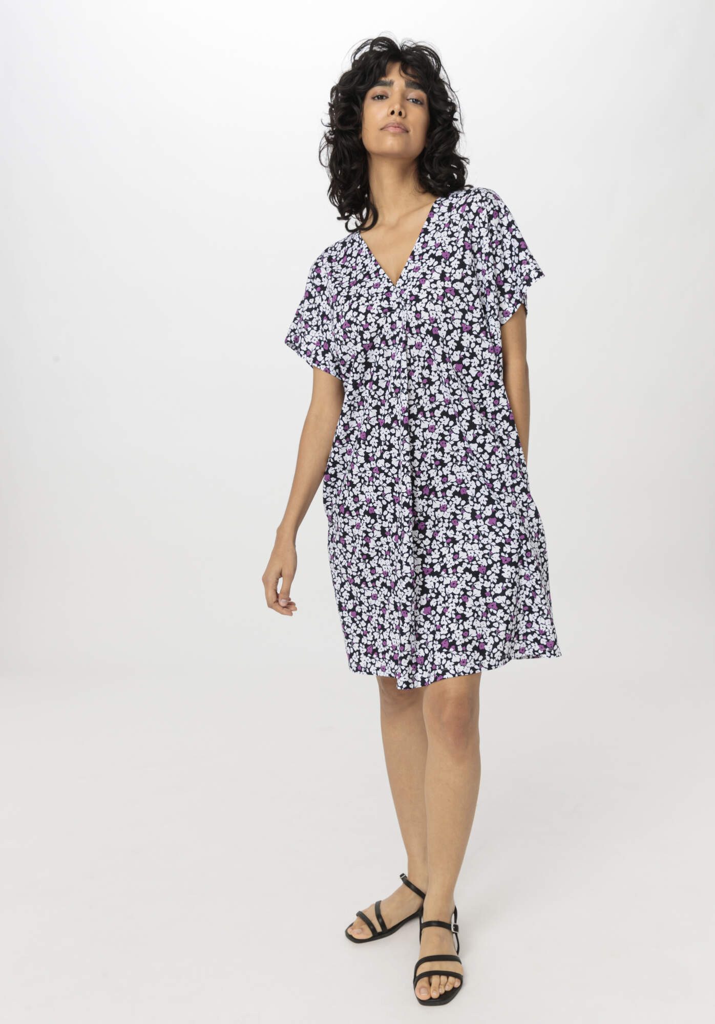 Hessnatur Jerseykleid Mini Relaxed aus reiner günstig online kaufen