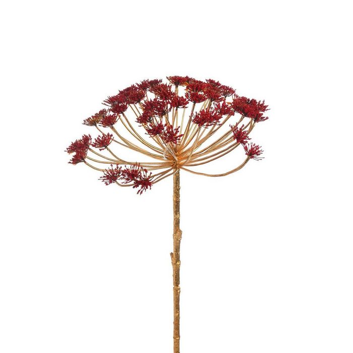 Kunstblume Kunst-Stielblume Wiesendill Depot aus Polyester Polystyrol Draht L 53 Zentimeter