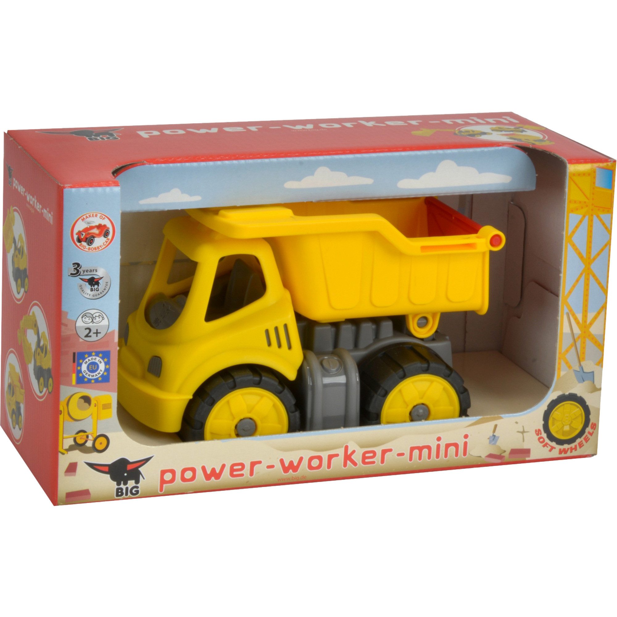 BIG Spielzeug-LKW BIG Power Worker Mini Kipper, Spielfahrzeug