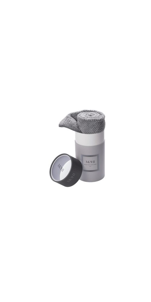 MOHI Handtücher Mohi Microfiber Hair Towel Grey