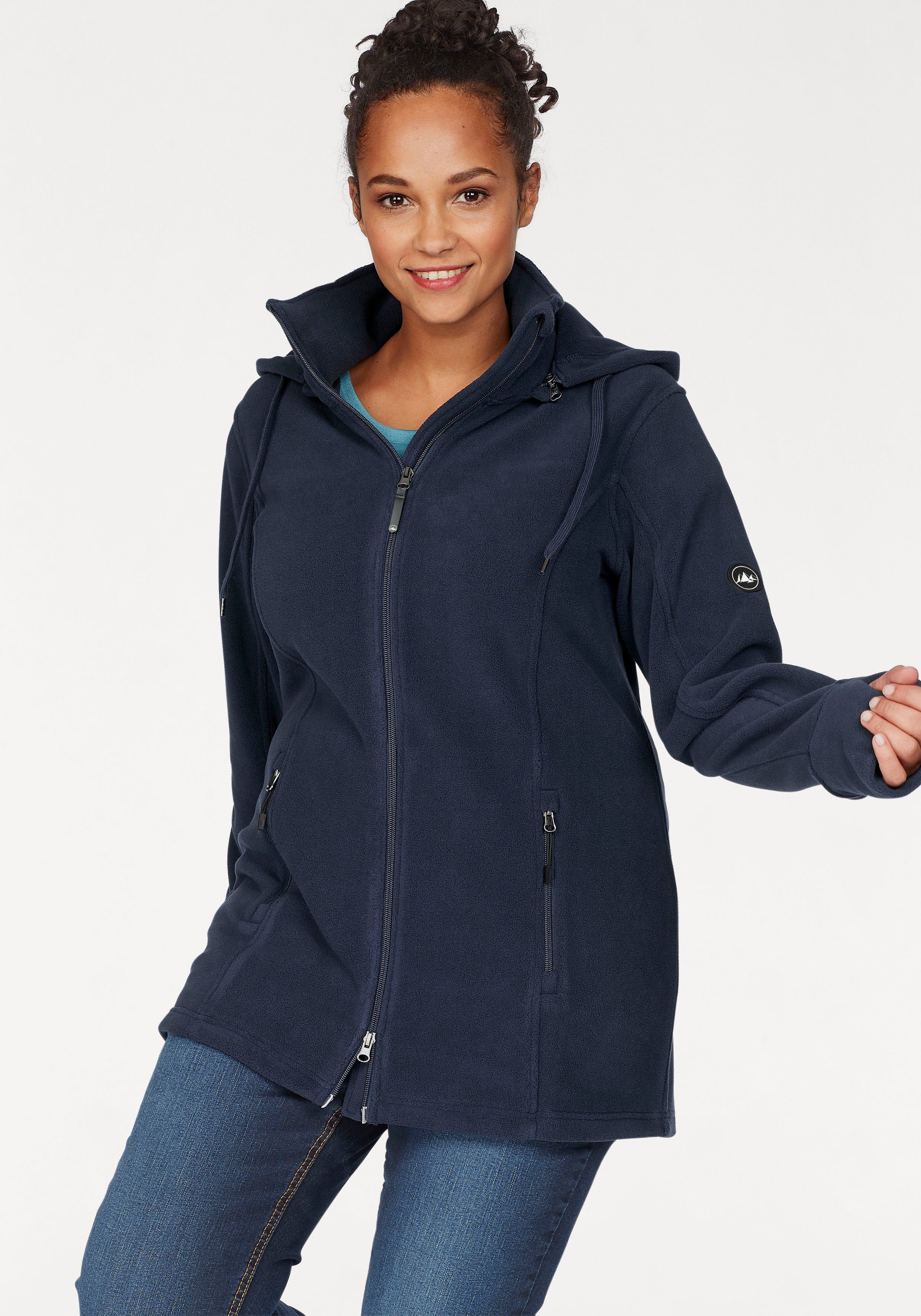 Polarino Fleecejacke für kalte Tage, aus günstig online kaufen