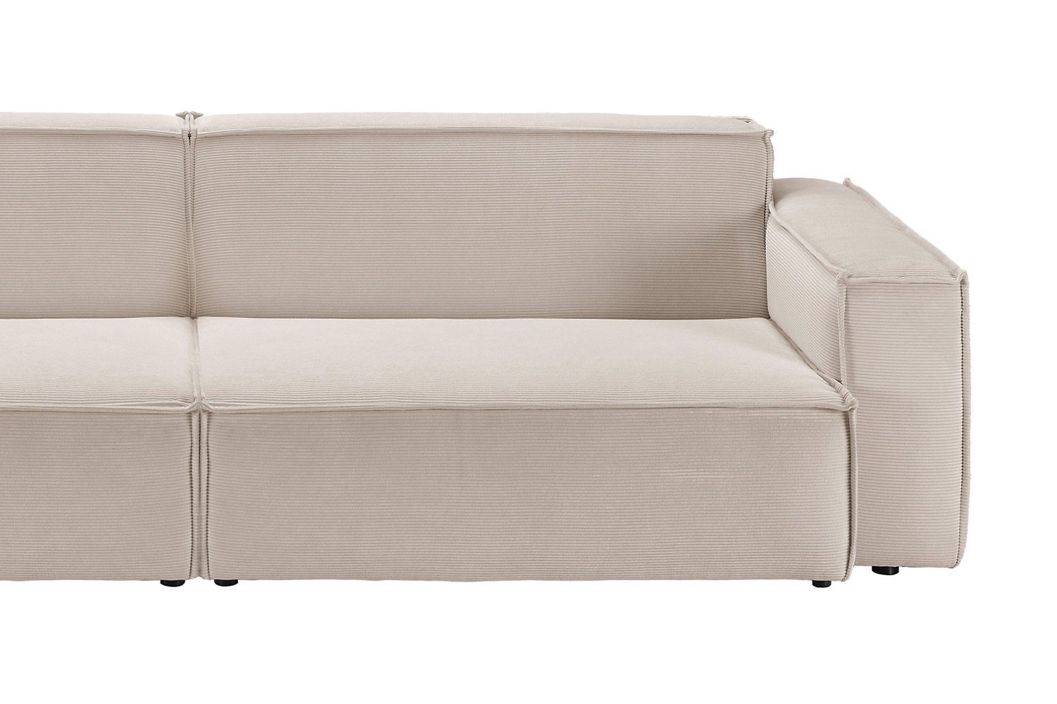 KAWOLA Sofa 2-Sitzer 3-Sitzer Farben versch. SAMU, od. beige Feincord