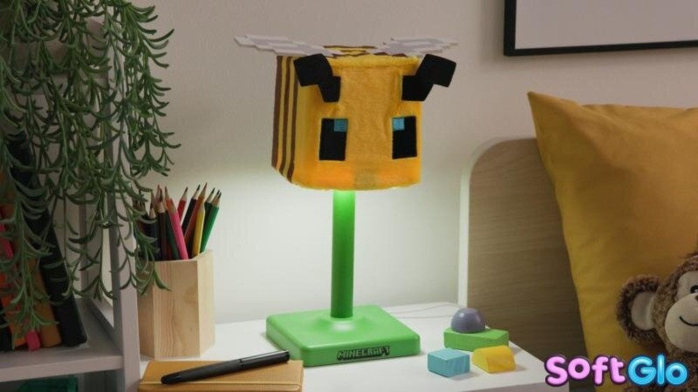 Paladone LED Dekolicht Minecraft SoftGlo Lampe (Höhe: 30 cm) - Bee
