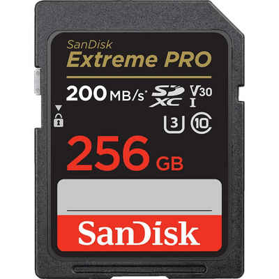 Sandisk Extreme PRO 256 GB SDXC Speicherkarte (256 GB GB)