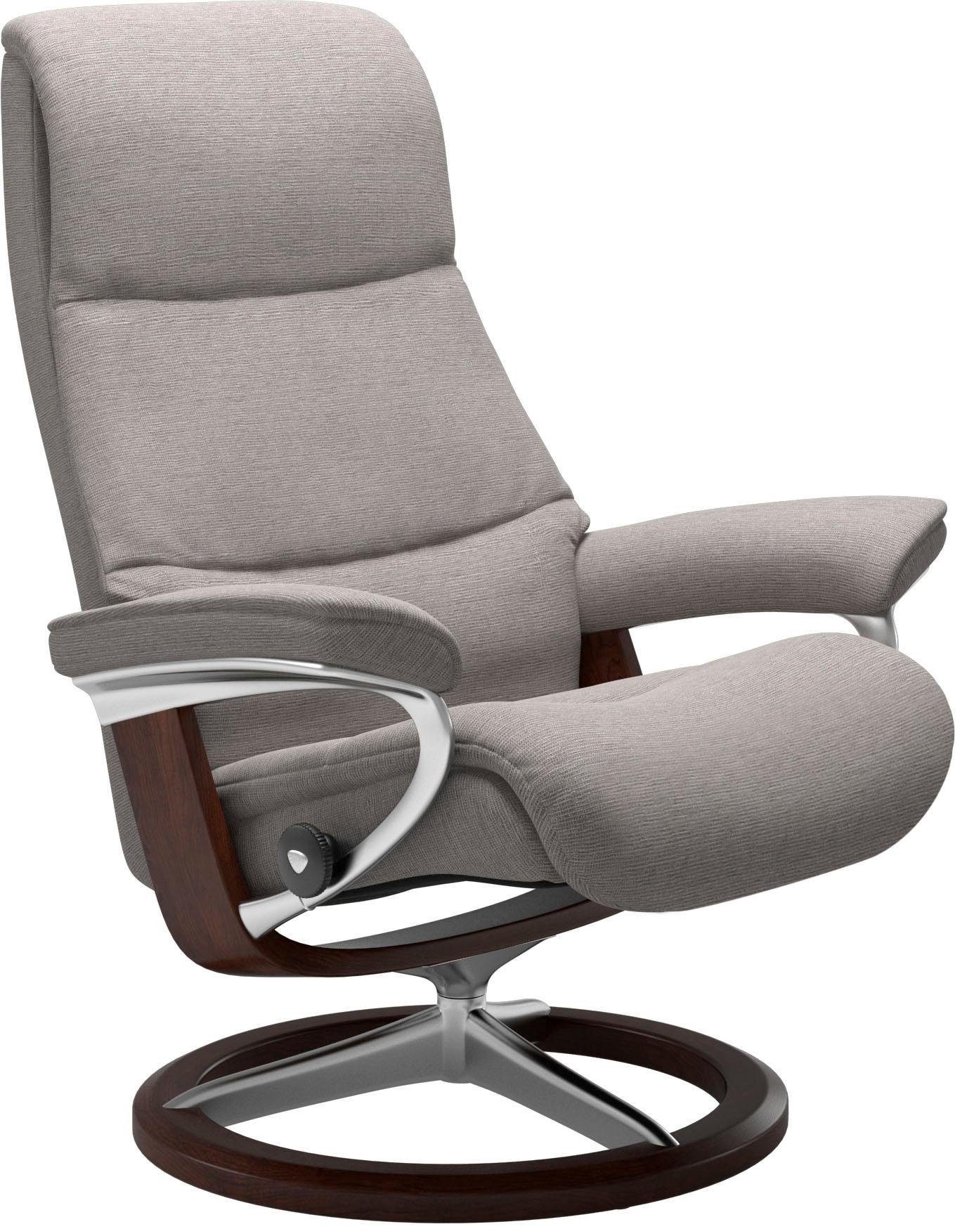 Größe S,Gestell View, Base, Relaxsessel mit Signature Braun Stressless®