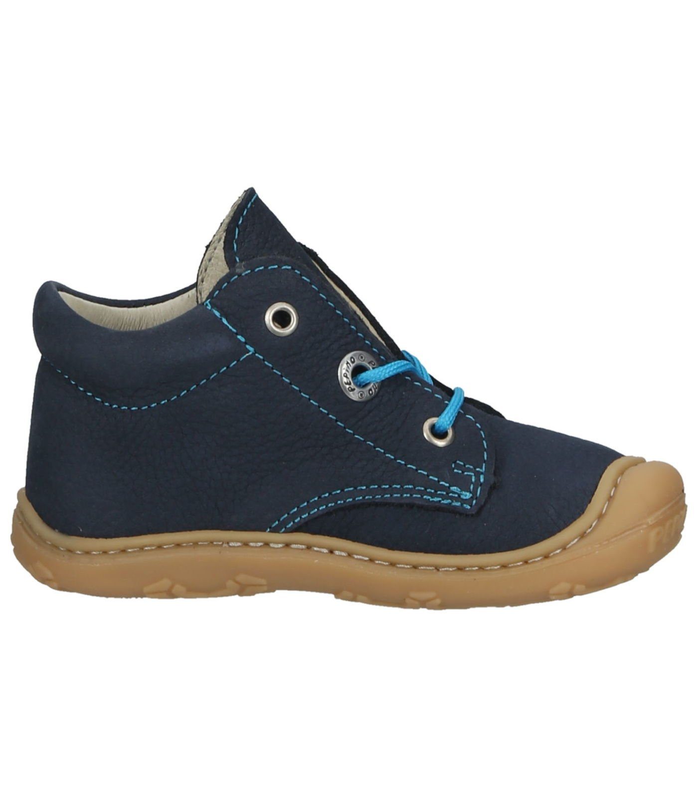 Ricosta Halbschuhe Schnürschuh Blau Pepino Leder