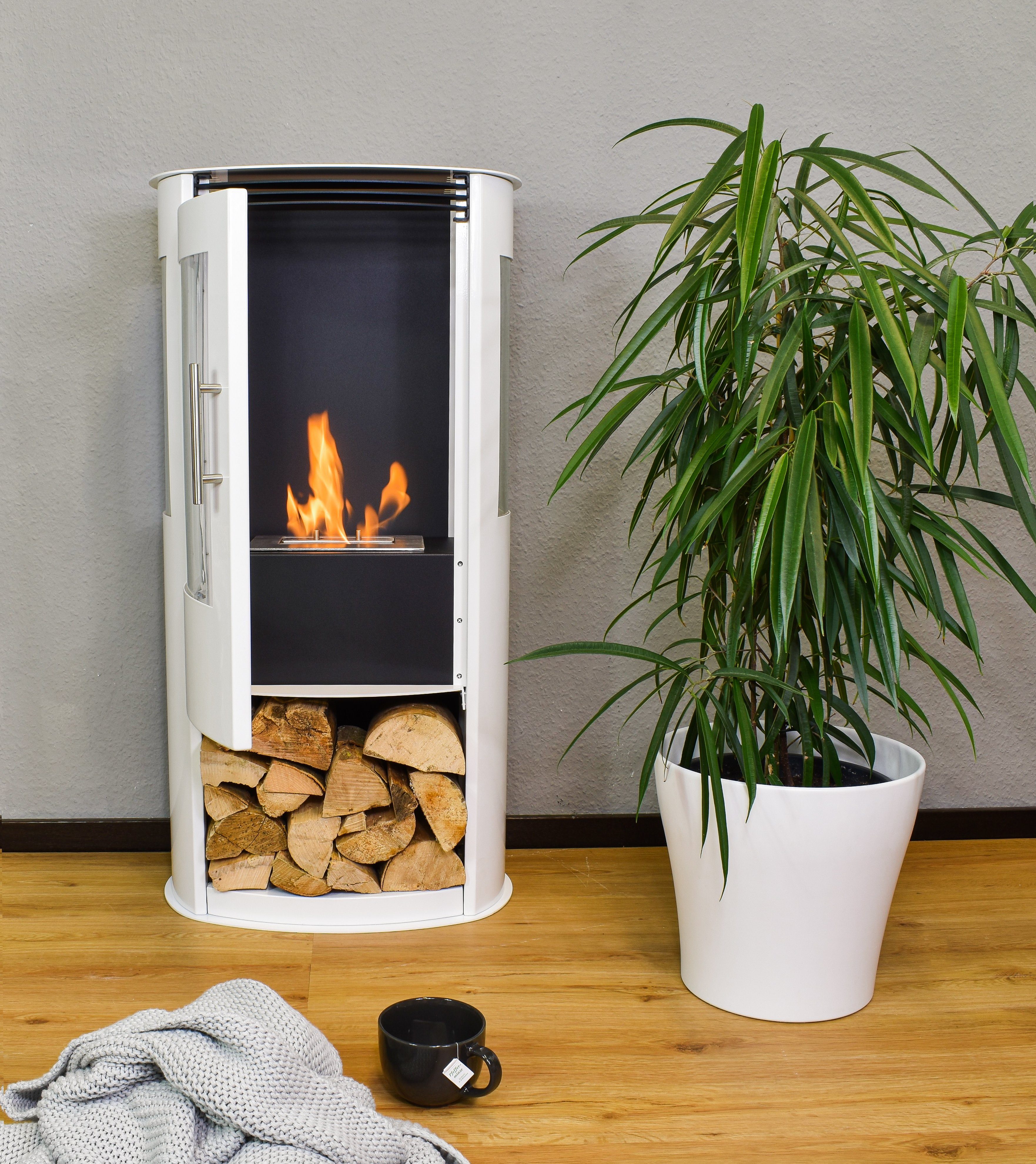 GLOW FIRE Echtfeuer-Dekokamin Ethanolkamin Göteborg Bioethanol Kamin, Kamin günstig online kaufen