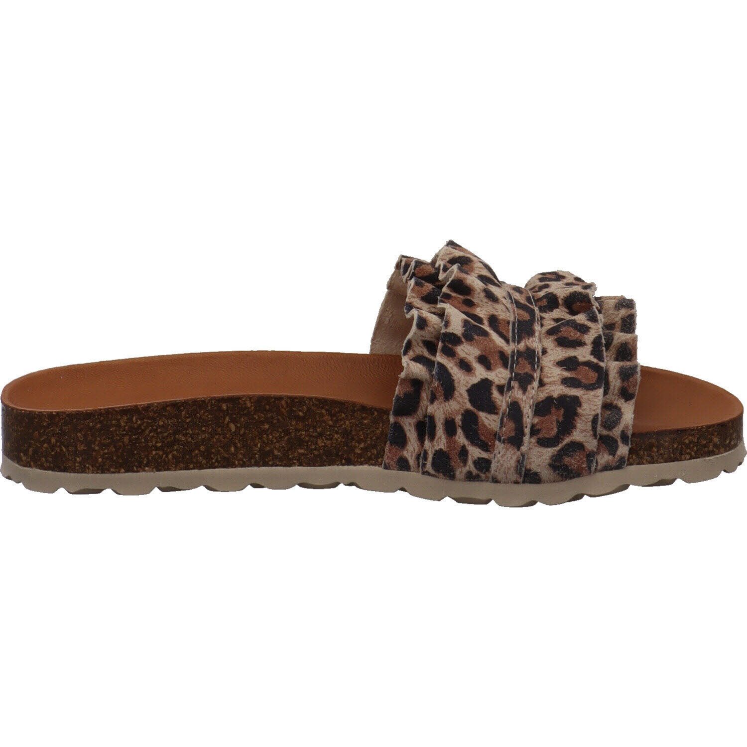 VERBENAS Rocio Serraje Volante Leopardo Pantolette – Bild 4 von 5
