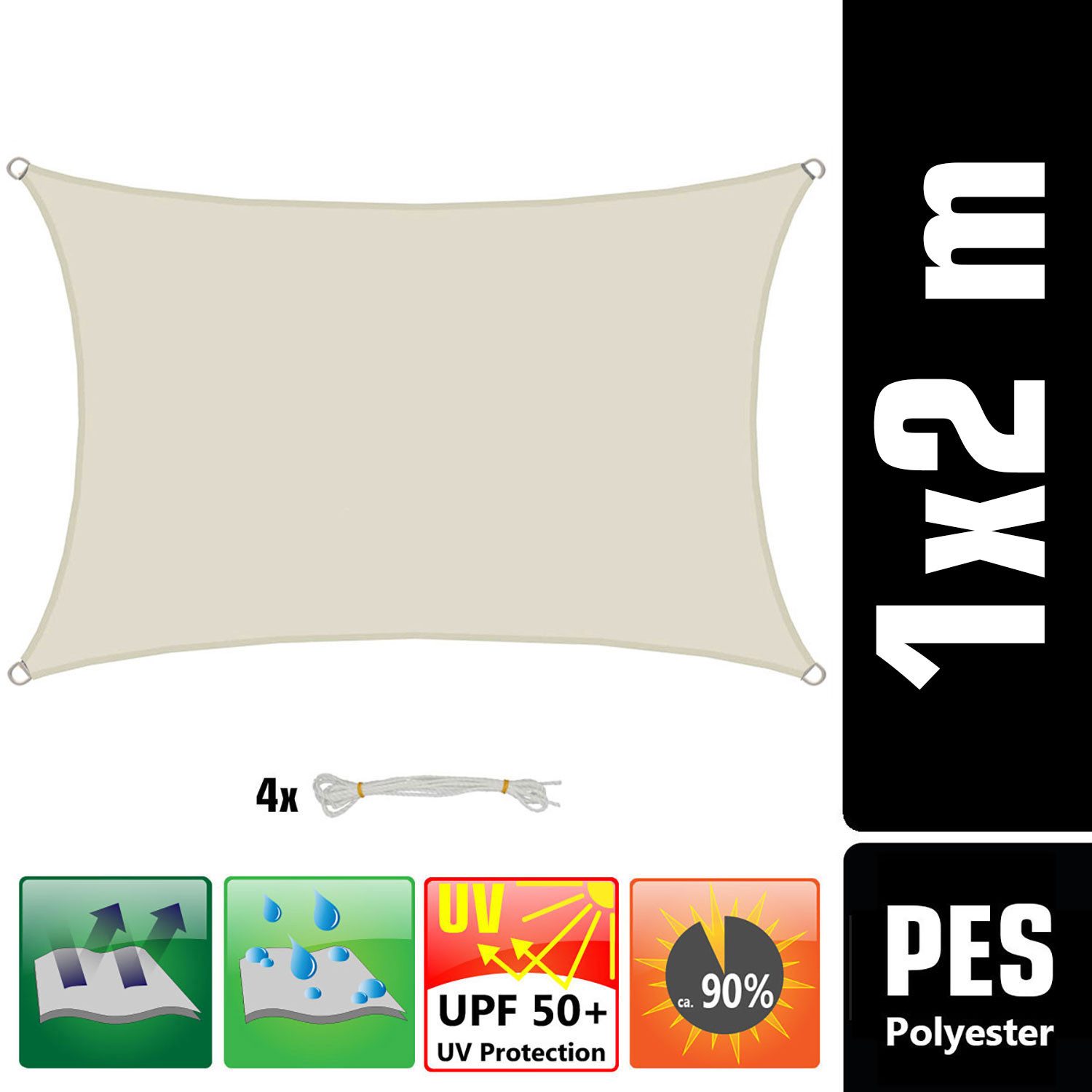 AMANKA Sonnensegel mit UV Schutz - günstig online kaufen