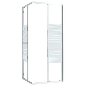 vidaXL Duschwanne Duschkabine ESG 80x80x180 cm