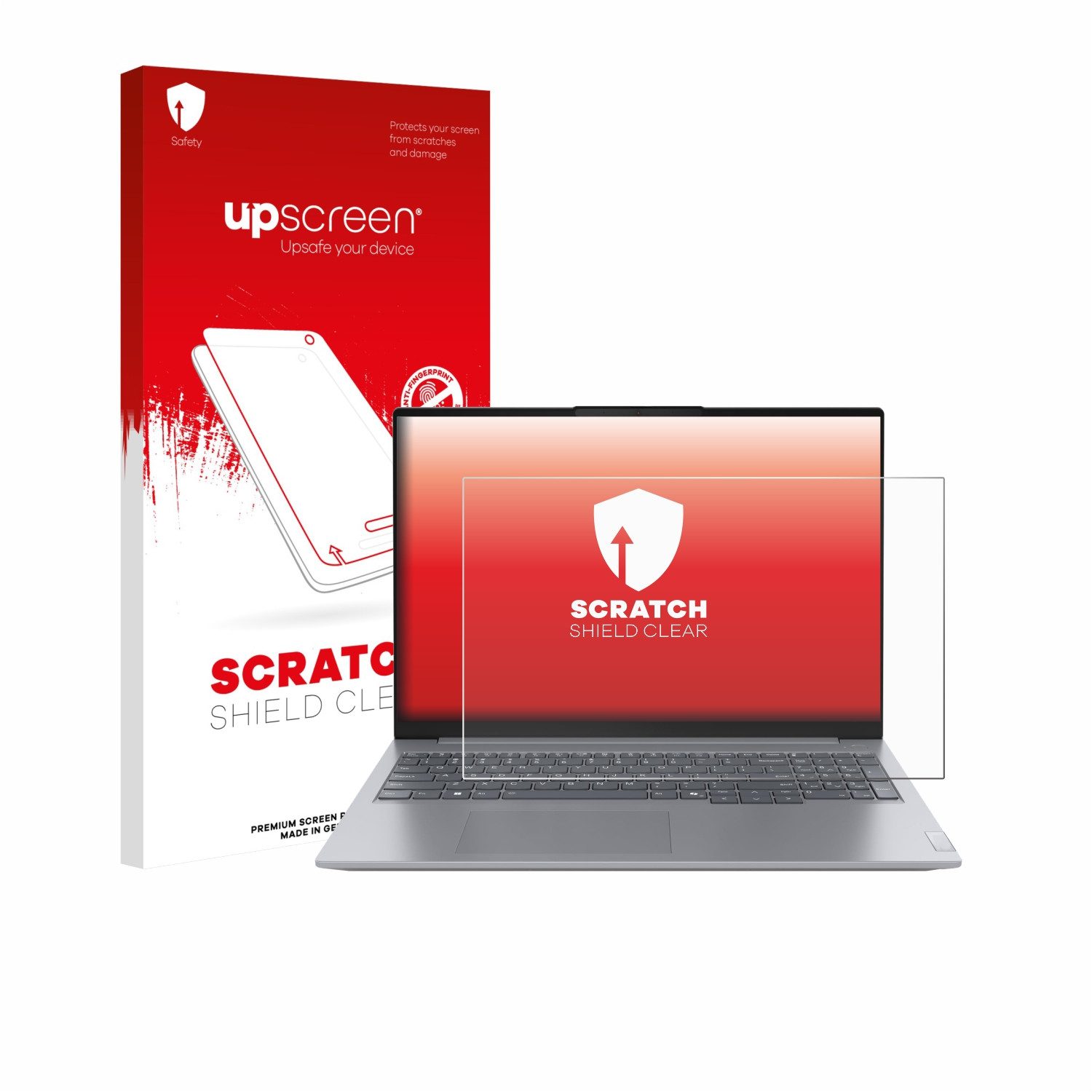 upscreen Displayschutzfolie Schutzfolie für Lenovo ThinkBook 16 Gen 7+, Displayschutz Schutz Folie Klar Transparent