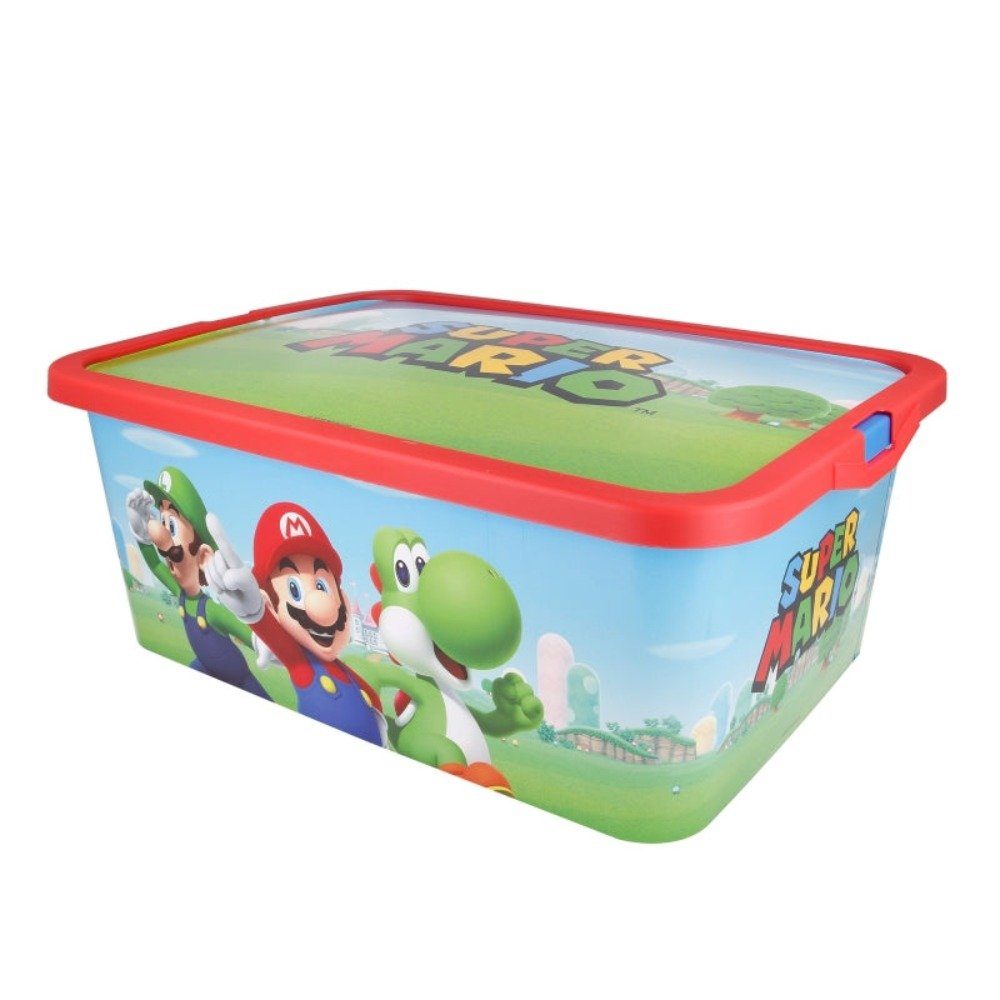 Tinisu Aufbewahrungsbox Super Mario Aufbewahrungsbox Store Box - 13 Liter