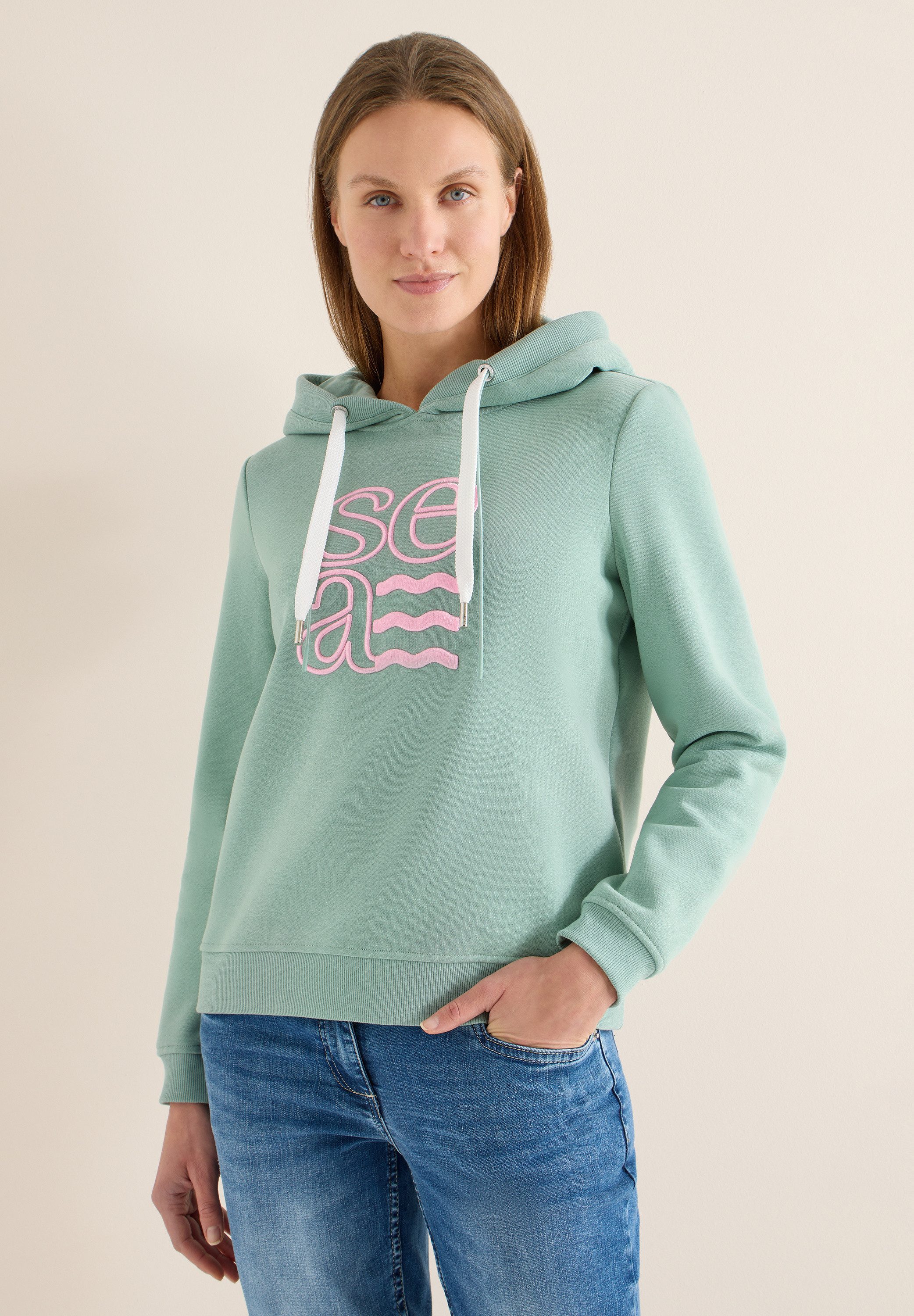 CECIL Sweatshirt mit Kapuze