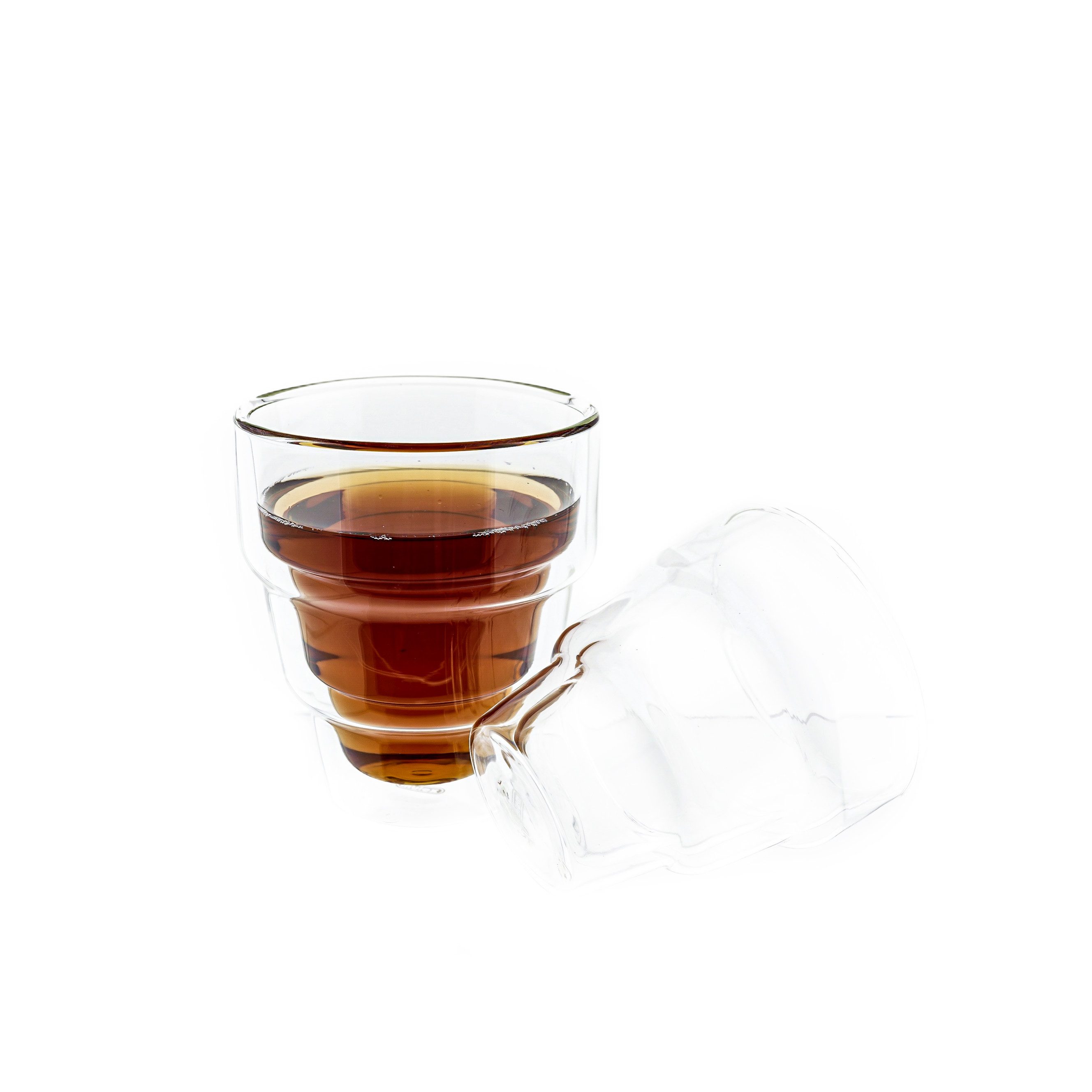 Gläser-Set Mulex Gläser-Set Dopplewandglas Hitzebeständig - 250 ml