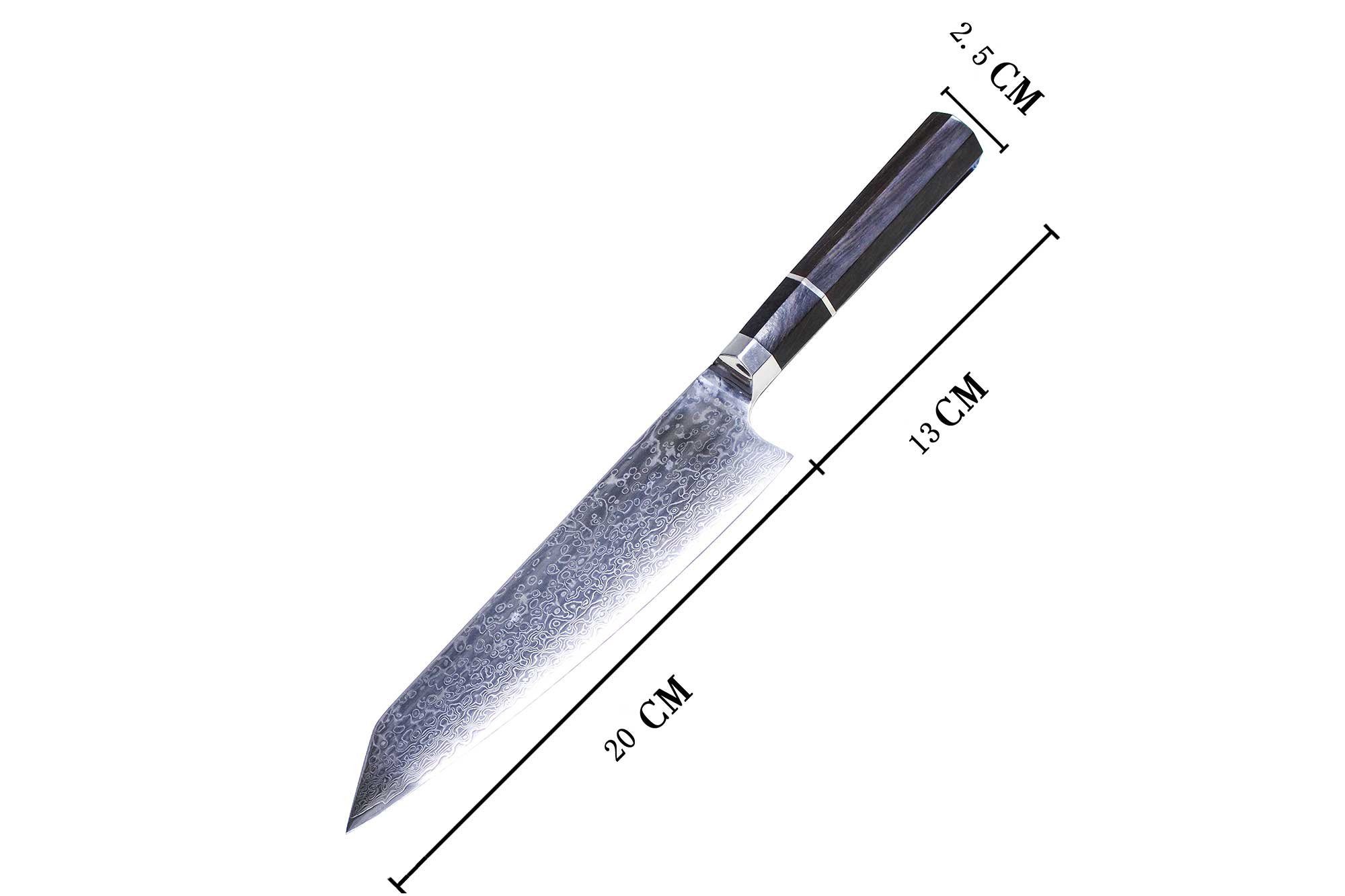 Muxel Chinesisches Chefkoch, Küchenmesser für das Damastmess Kochmesser, den Kochmesser