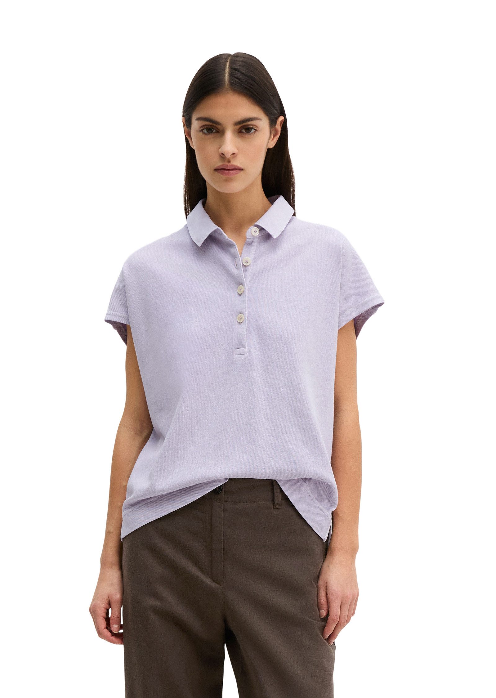Marc O'Polo Poloshirt aus weichem Single Jersey günstig online kaufen