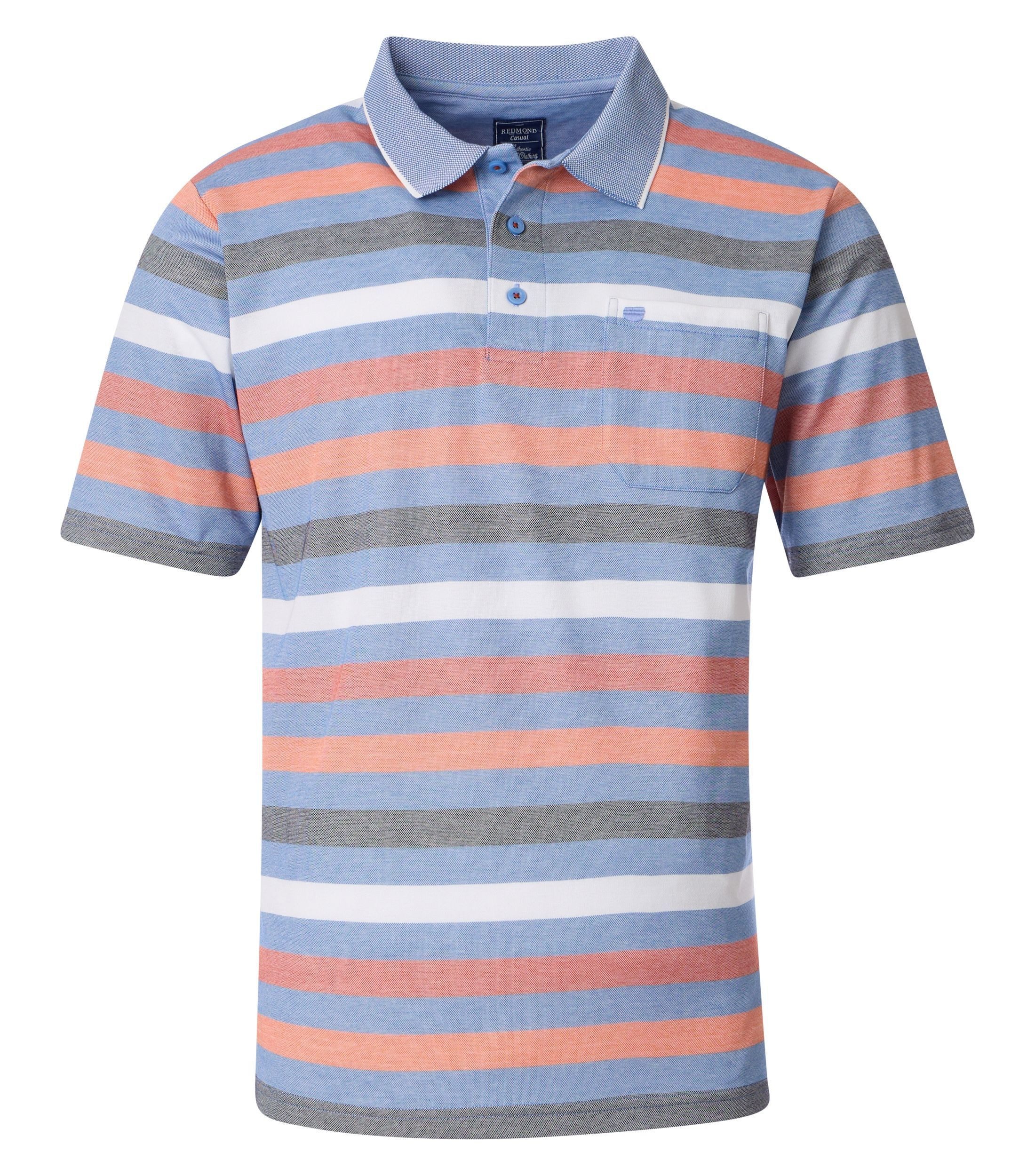 Redmond Poloshirt gestreift basic günstig online kaufen