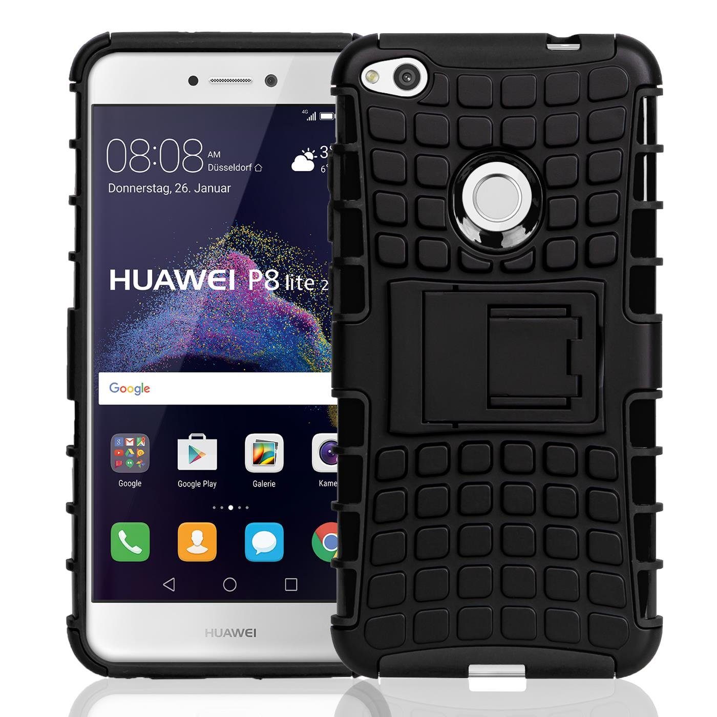 CoolGadget Handyhülle »Outdoor Case Hybrid Cover für Huawei P8 Lite 2017«  5,2 Zoll, Schutzhülle extrem robust Case Handy Case für Huawei P8 Lite 2017  Hülle online kaufen | OTTO
