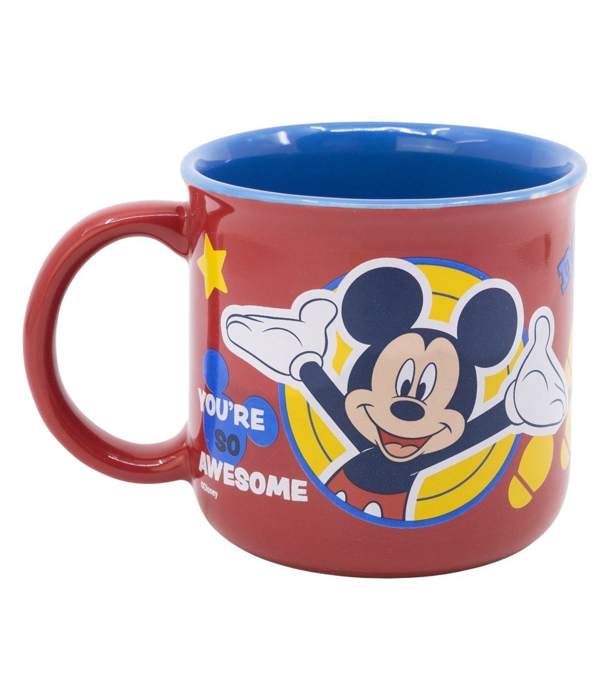 Disney Mickey Mouse Tasse Geschenkbox Tasse 355 ml Keramiktasse für Heißgetränke, Keramik