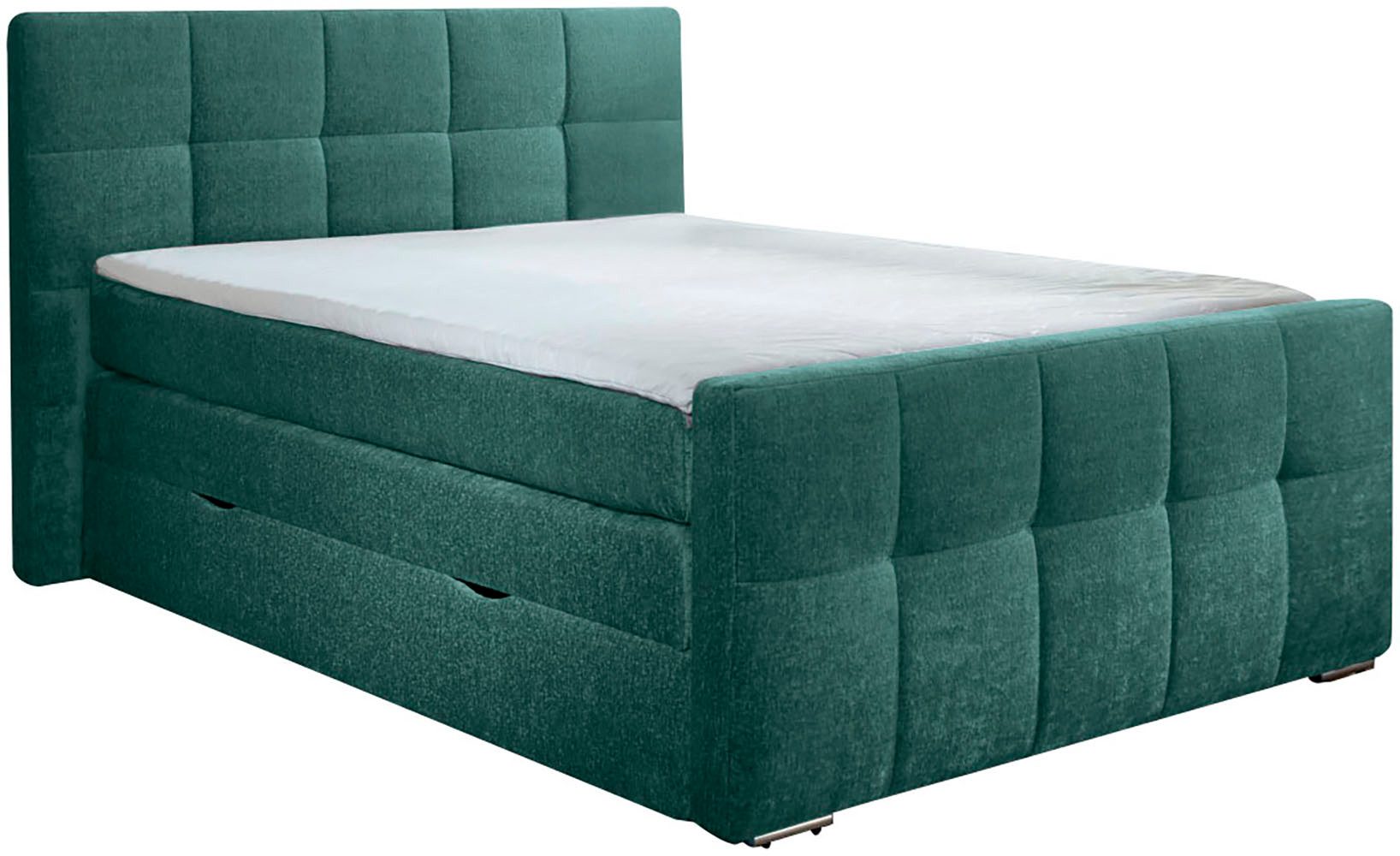 Home affaire Boxspringbett Rosà, H3/H3, H3/H4, H4/H4 möglich