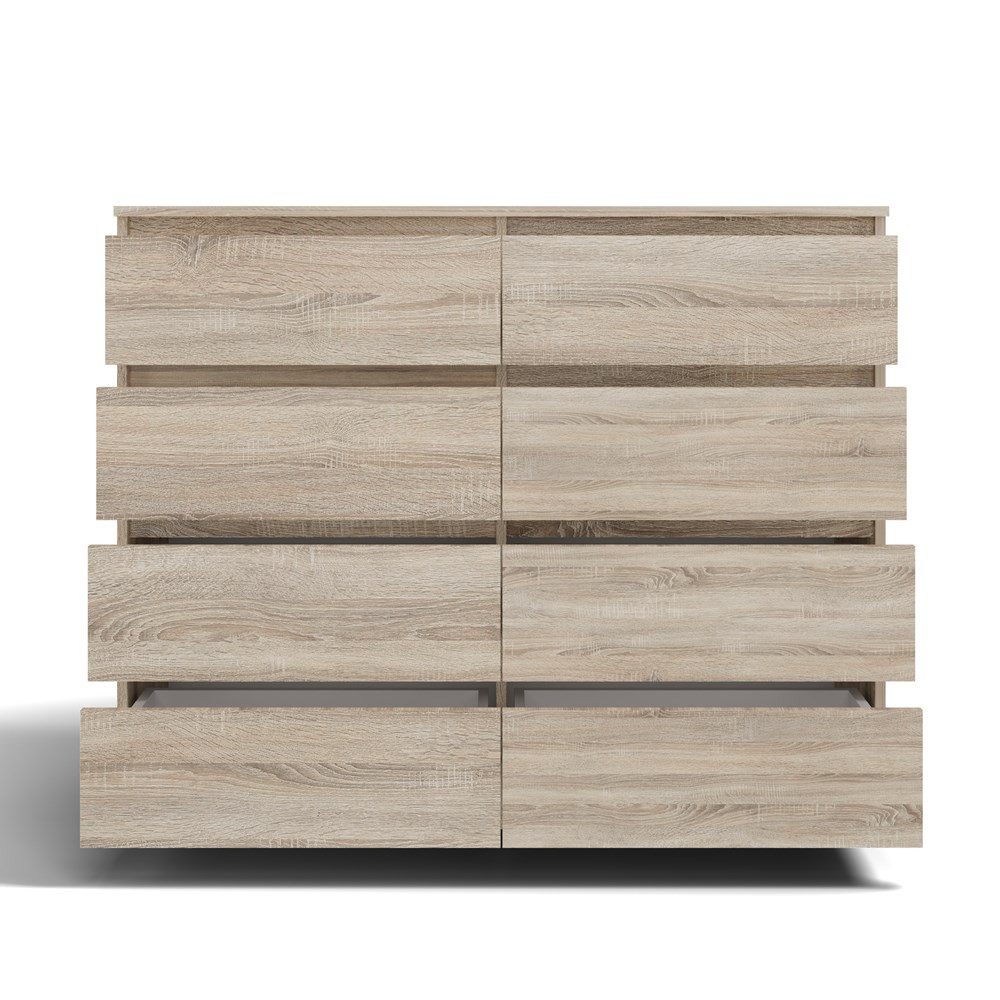 MAGOWA Schubkastenkommode MAGWA M8 moderne Kommode mit 6 Schubladen (funktionales und geräumig), in zwei Breitengrößen erhältlich (120 cm oder 140 cm) – Bild 4 von 5