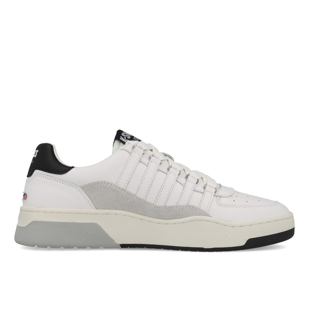 K-Swiss K-Swiss Cannoncourt C Lth Herren White Black Sneaker