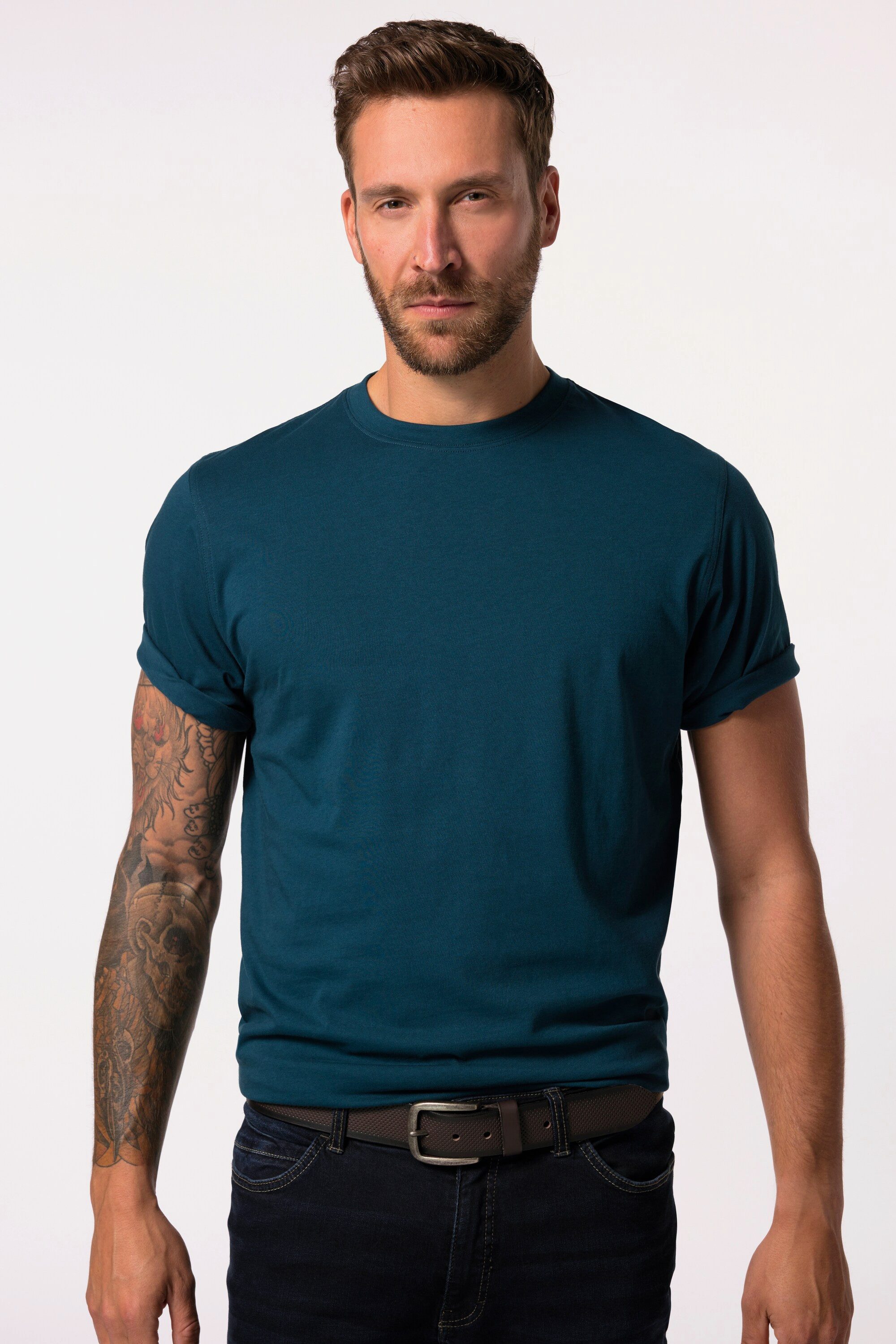 JP1880 T-Shirt T-Shirt Basic Rundhals gekämmte günstig online kaufen