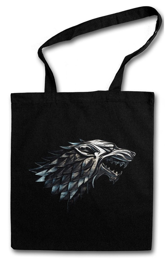Urban Backwoods Beuteltasche Winter Wolf Stofftasche House Stark Targaryen Game Of Lannister Series (1-tlg), Larp Thrones House