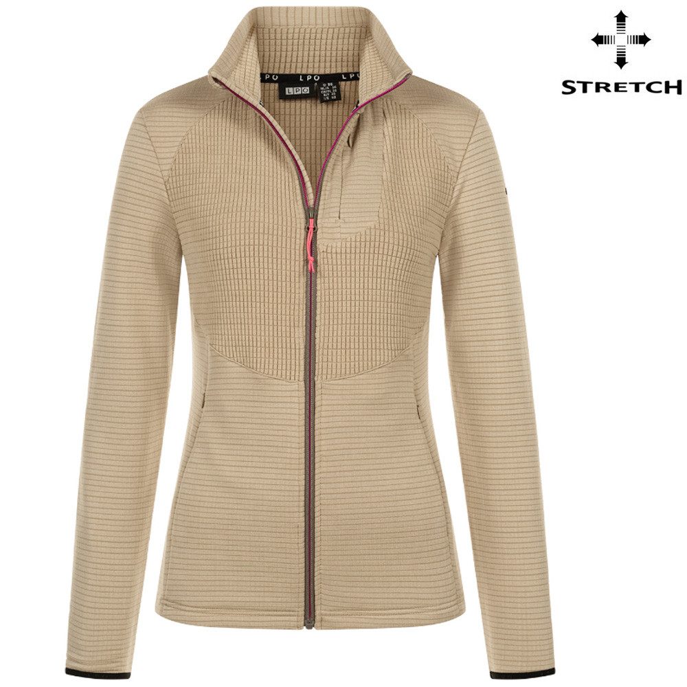 Linea Primero Trekkingjacke LPO - funktionelle Stretch Fleecejacke mit Waff günstig online kaufen