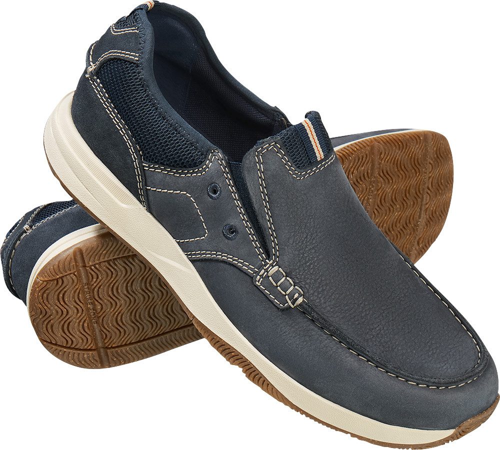 Clarks Slipper aus hochwertigem Nubuk-Büffelleder, mit günstig online kaufen