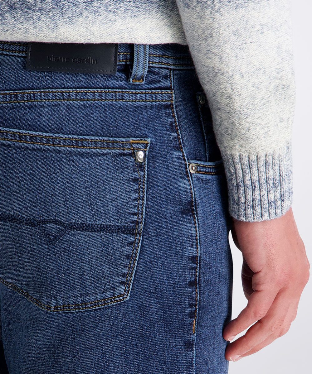 Pierre Cardin 5-Pocket-Jeans DIJON - Denim Klassiker mit bequemer Beinweite – Bild 4 von 4