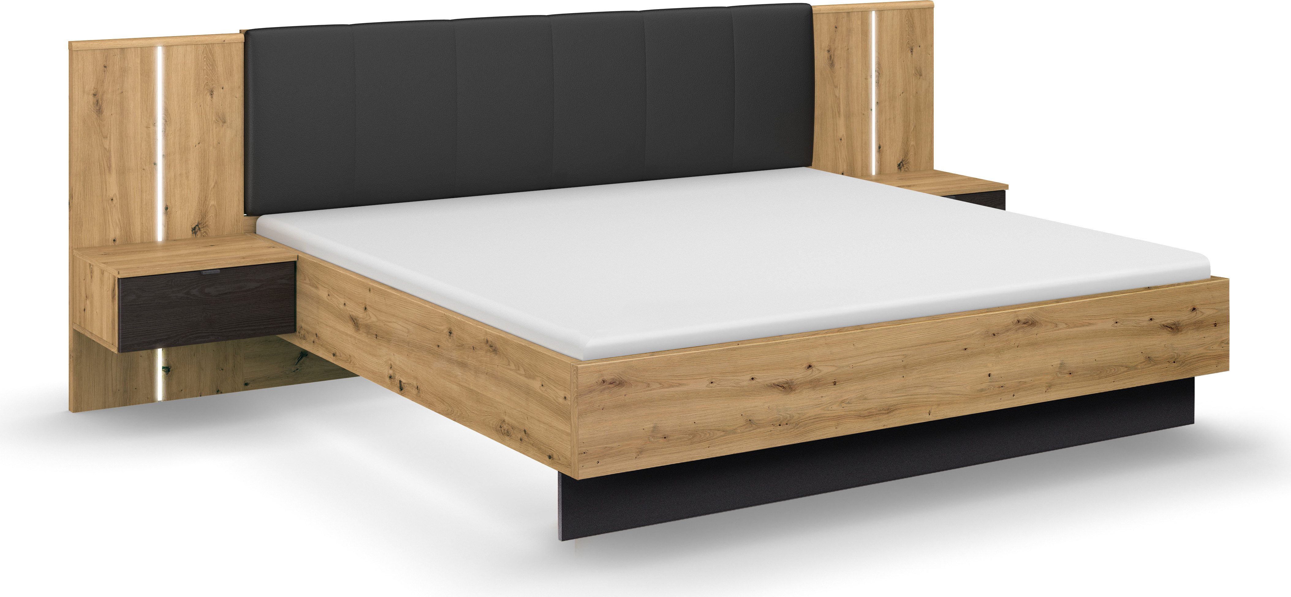 rauch Bettanlage Bett Doppelbett Komfortbett Funktionsbett APOLLON, (3-tlg. günstig online kaufen
