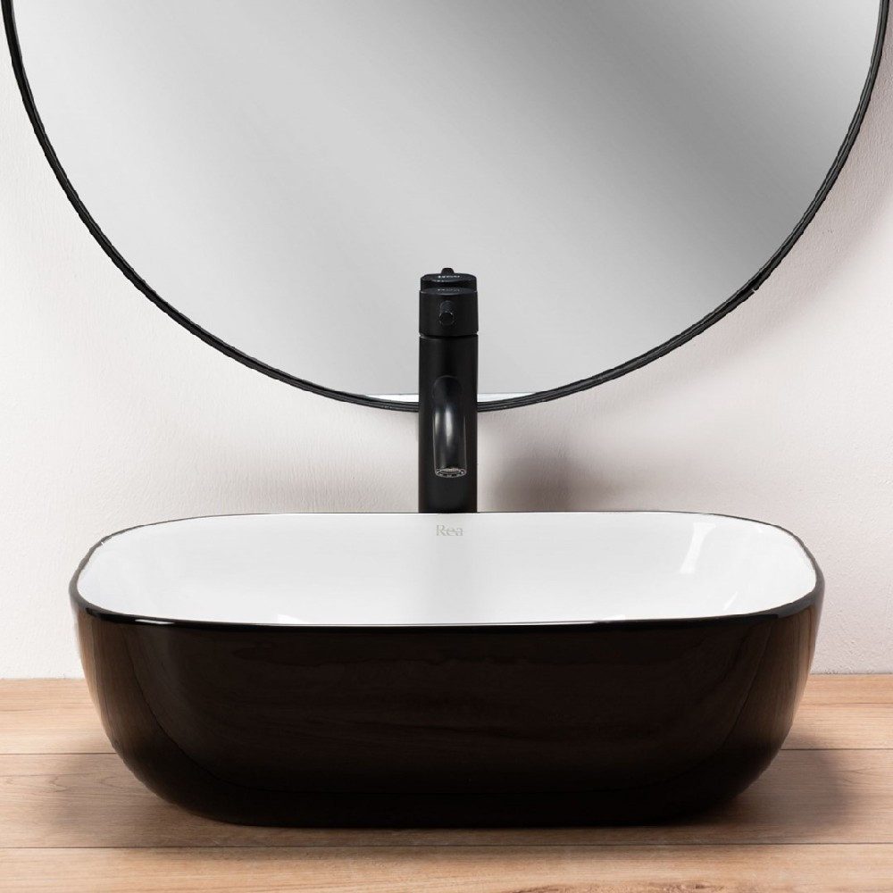 GTM Design Aufsatzwaschbecken BELINDA Modern Waschbeckenm günstig online kaufen